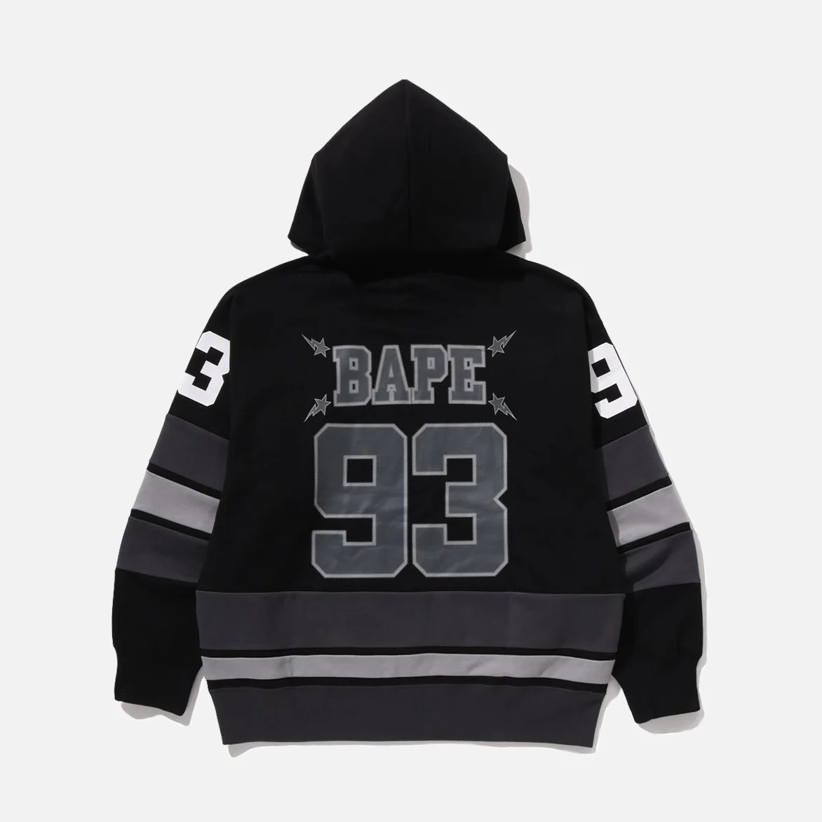BAPE PULLOVER HOODIE - BLACK - Image 2