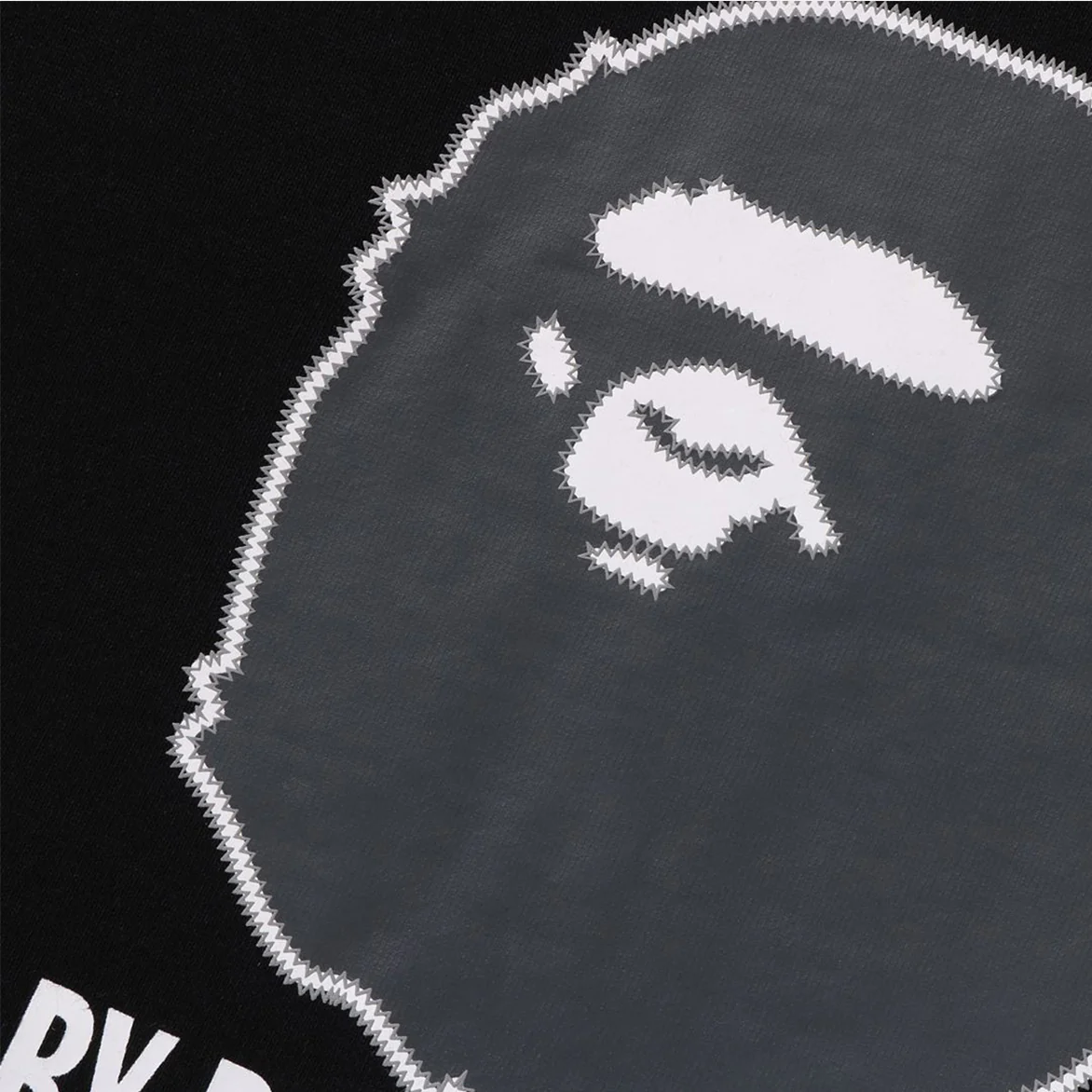 BAPE PULLOVER HOODIE - BLACK - Image 3