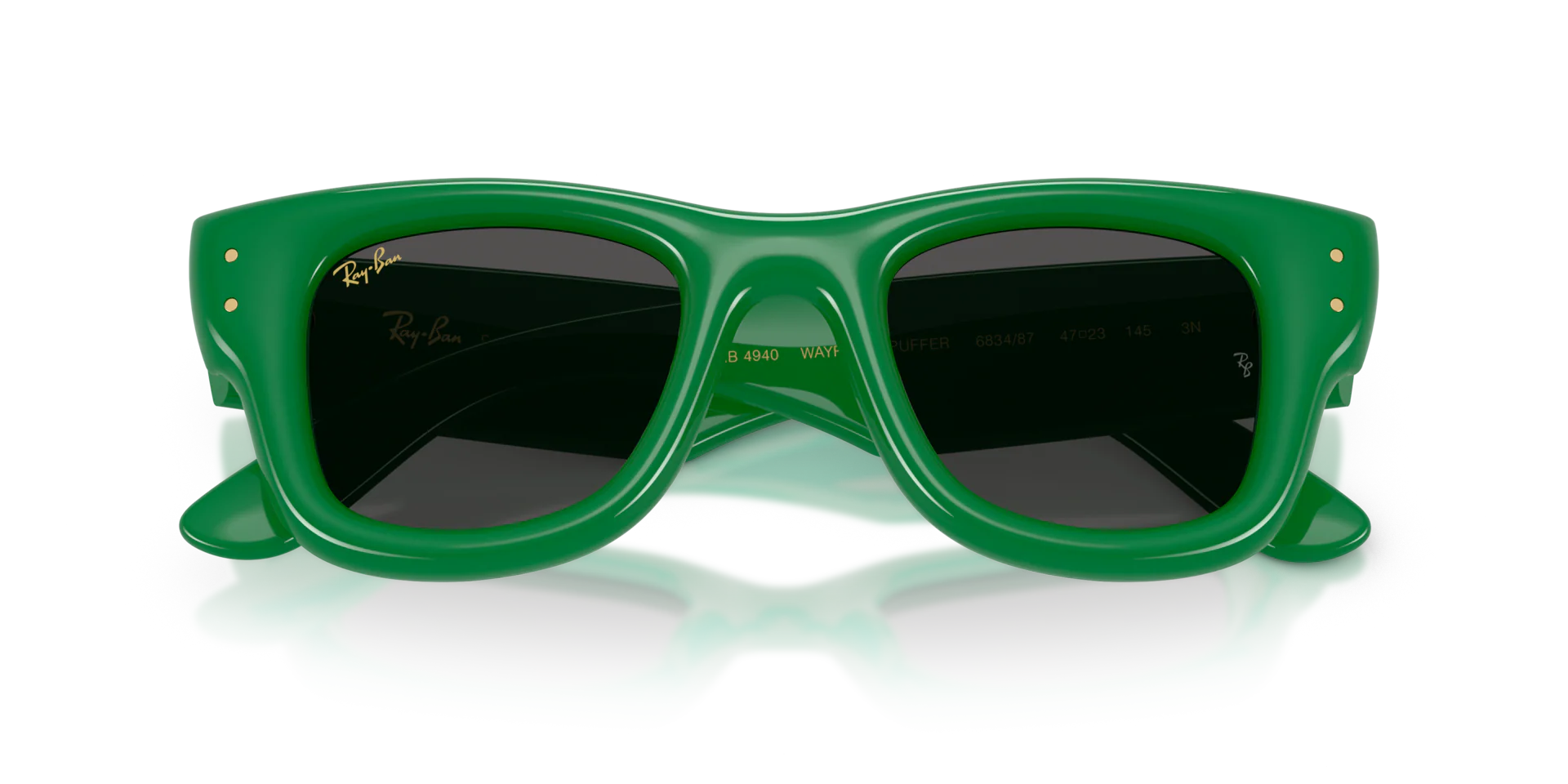 A$AP ROCKY X RAY-BAN WAYFARER PUFFER - POLISHED GREEN - Image 6