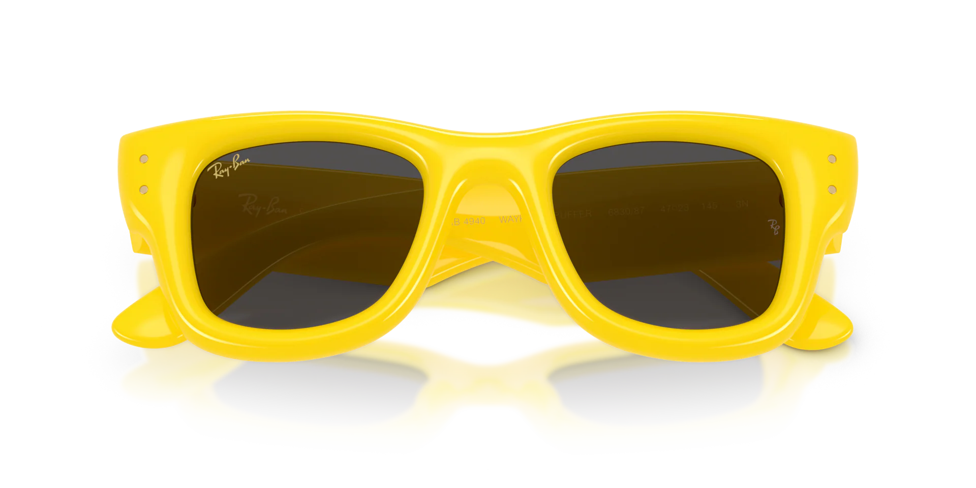 A$AP ROCKY X RAY-BAN WAYFARER PUFFER - POLISHED YELLOW - Image 6