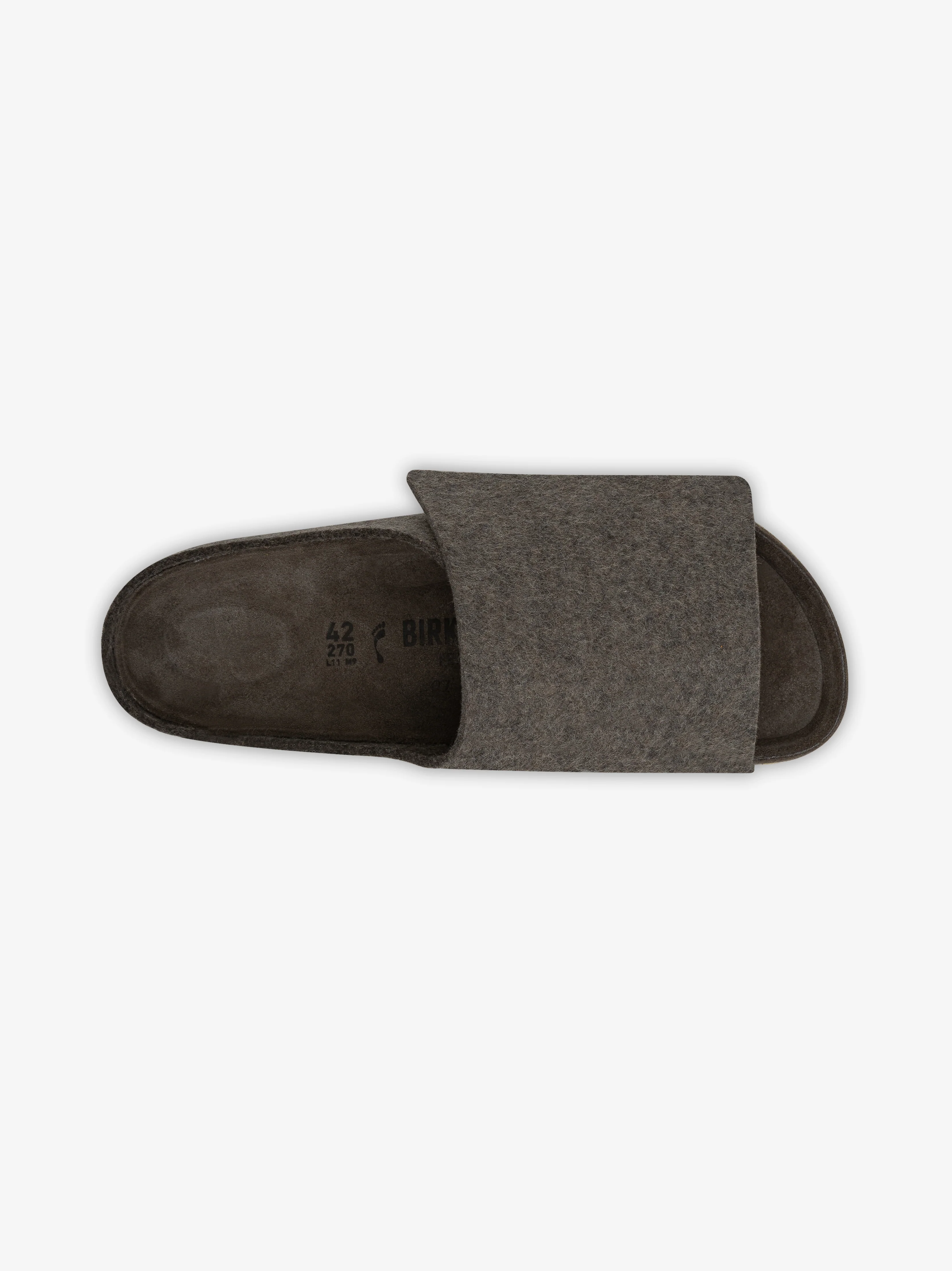 FOG X BIRKENSTOCK LOS FELIZ WOOL FELT - ASH MELANGE - Image 4