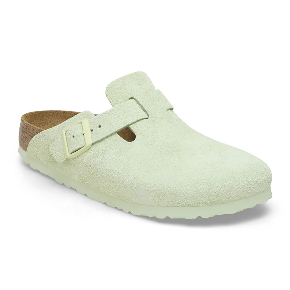 WMNS BOSTON SUEDE SFB NARROW - FADED LIME - Image 3