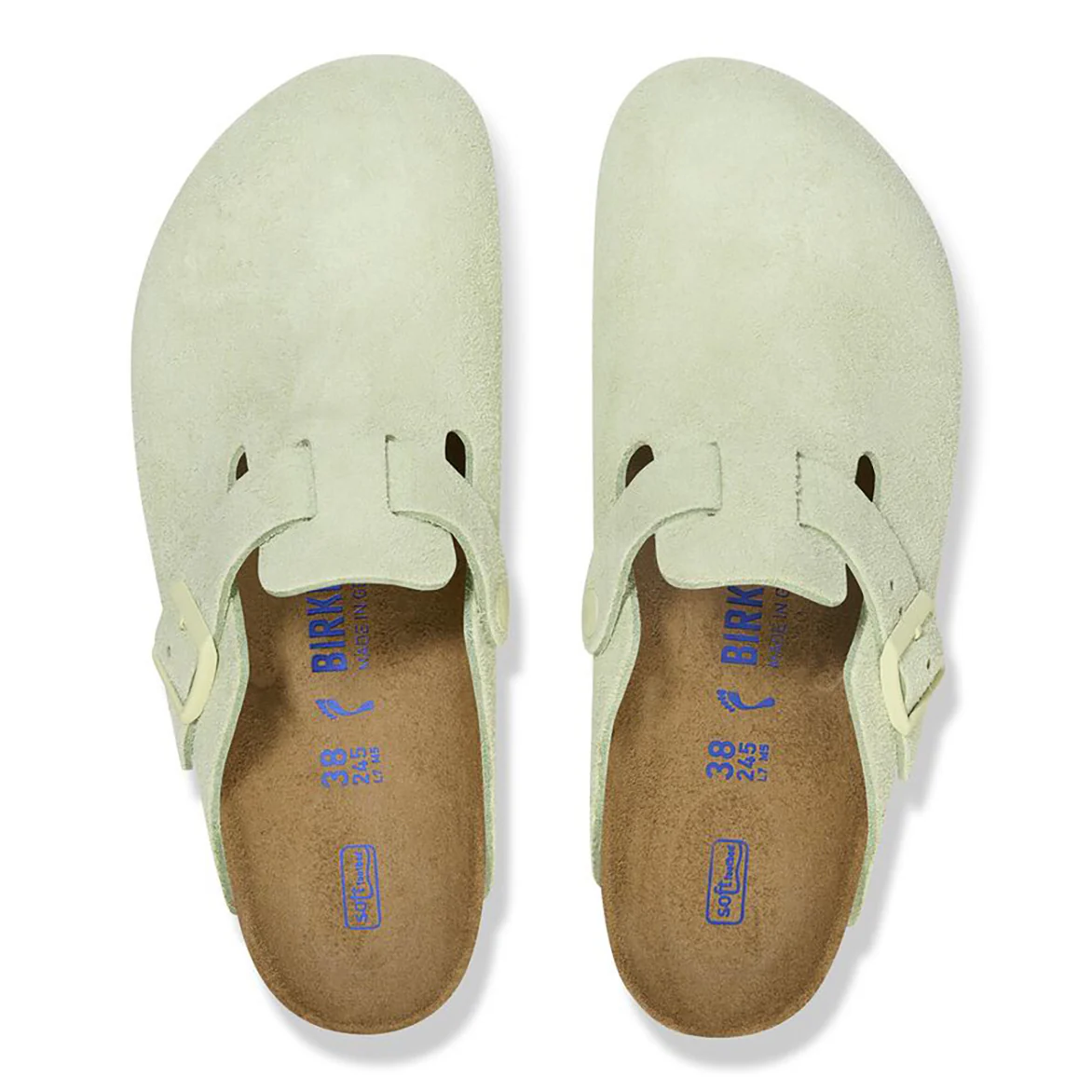 WMNS BOSTON SUEDE SFB NARROW - FADED LIME - Image 4