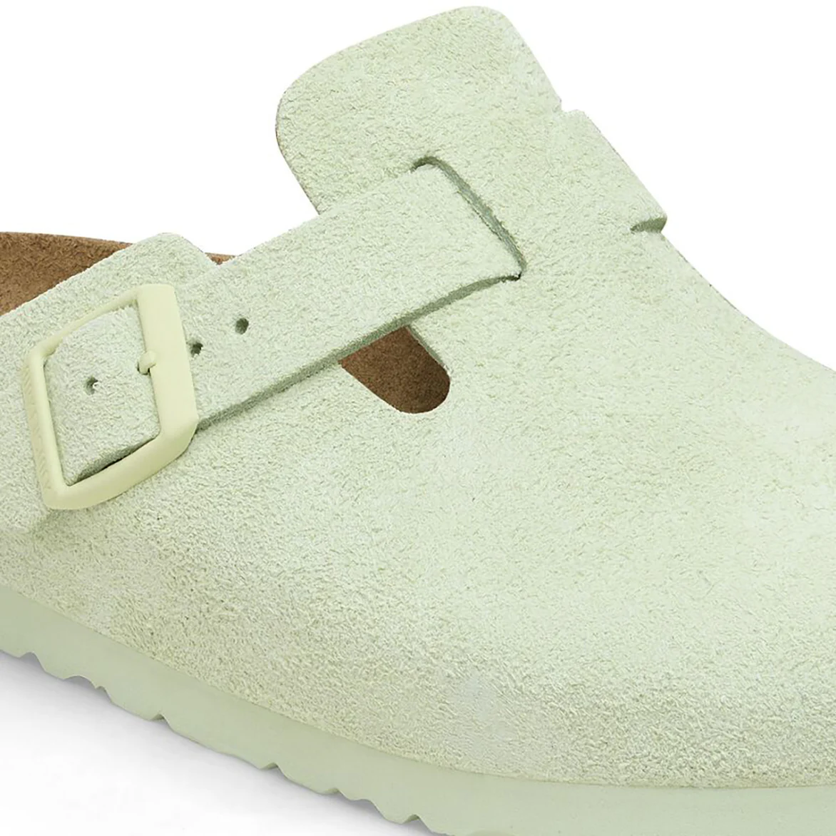 WMNS BOSTON SUEDE SFB NARROW - FADED LIME - Image 5