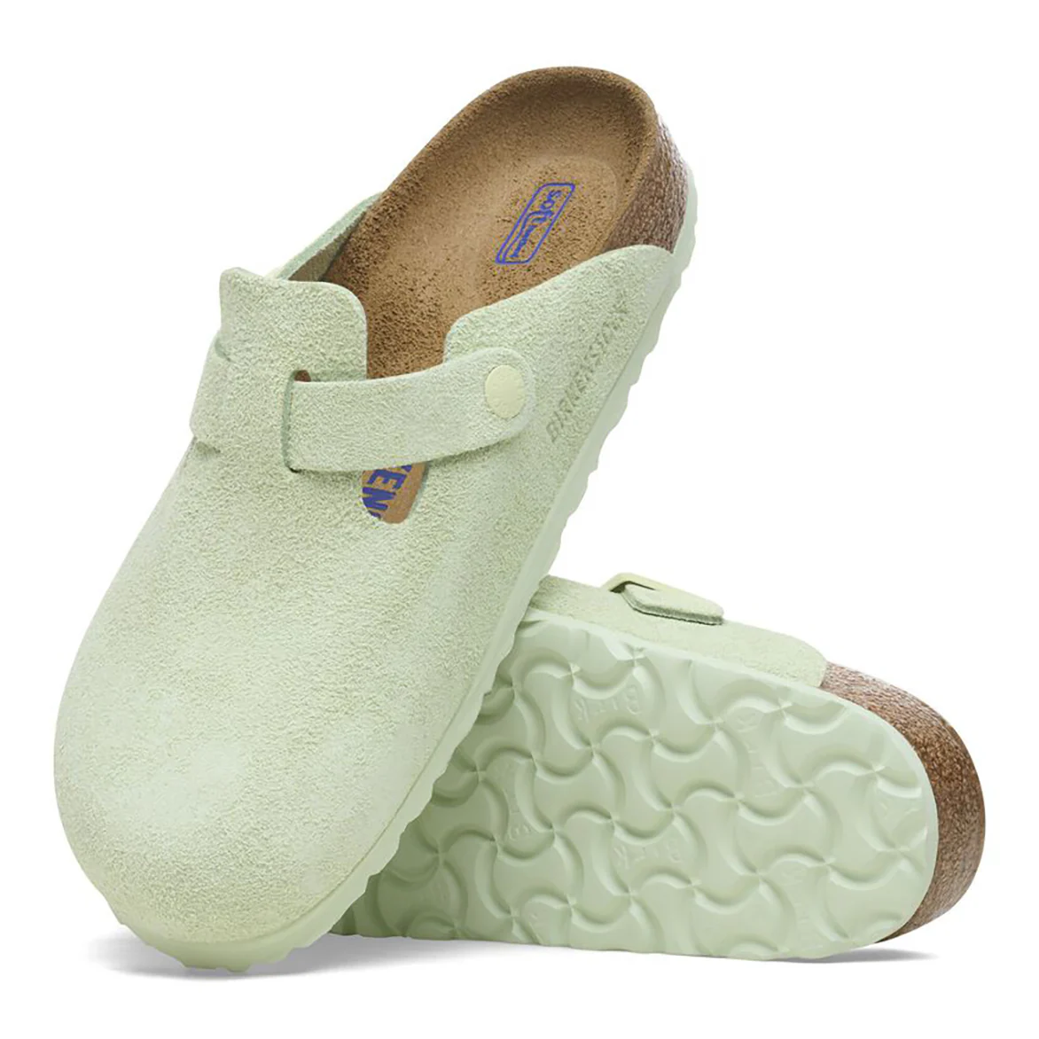 WMNS BOSTON SUEDE SFB NARROW - FADED LIME - Image 6