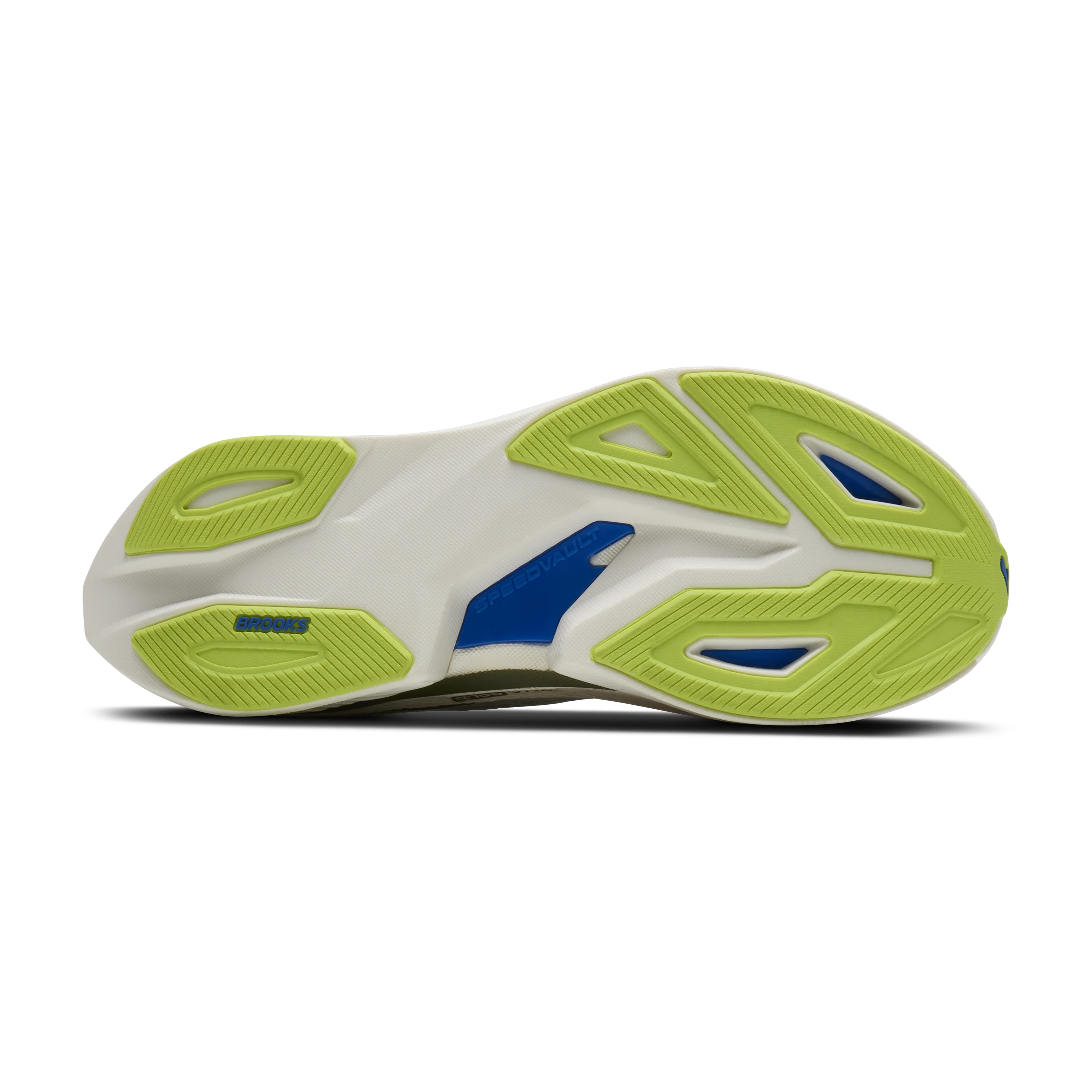 PYNRS X BROOKS HYPERION MAX 3 - BLANC / ACID LIME / BLUE - Image 6