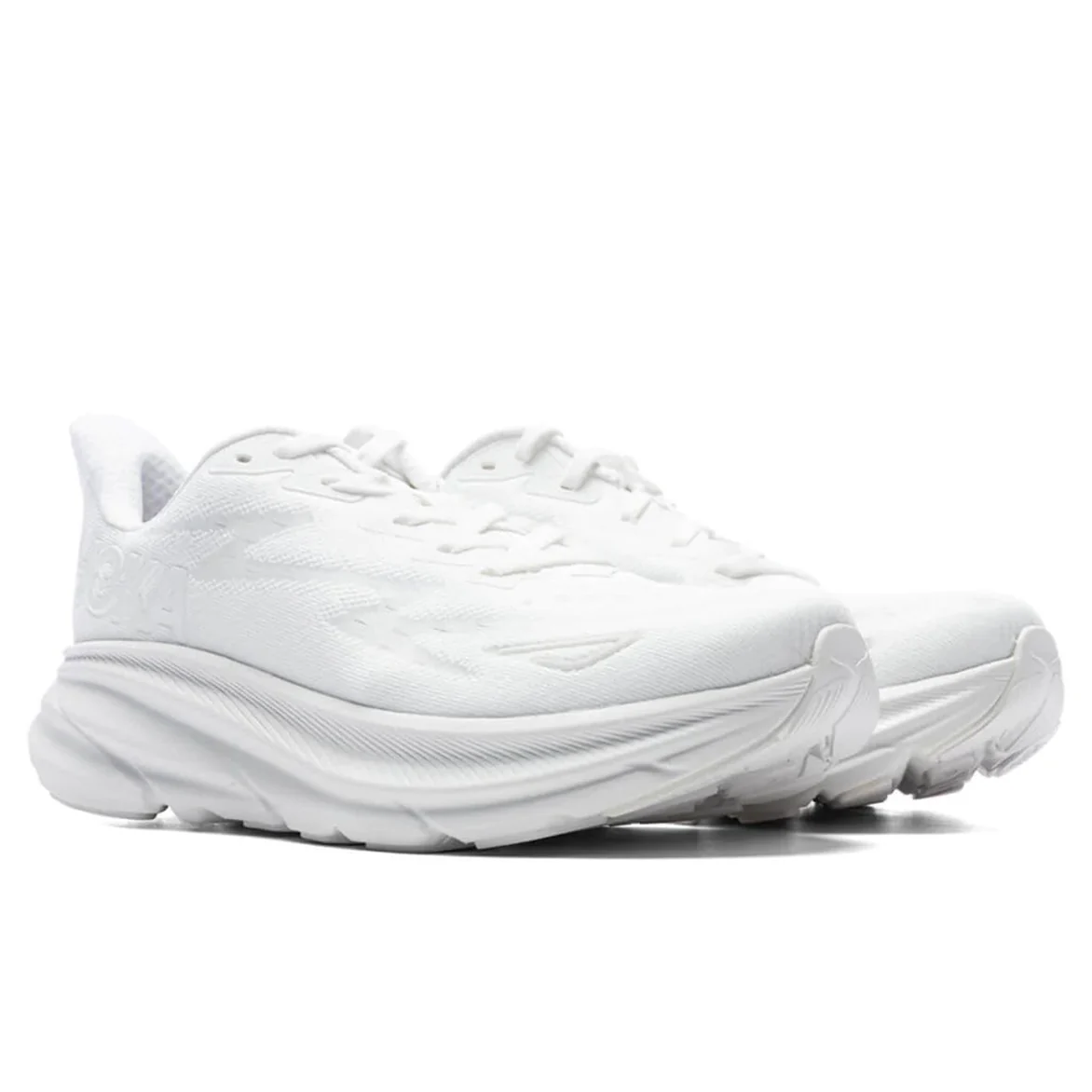 WMNS CLIFTON 9 - WHITE / WHITE - Image 2