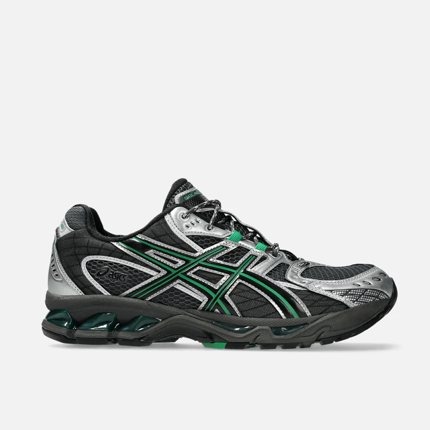 GEL-NIMBUS 10.1 - OBSIDIAN GREY / GREEN BASIL