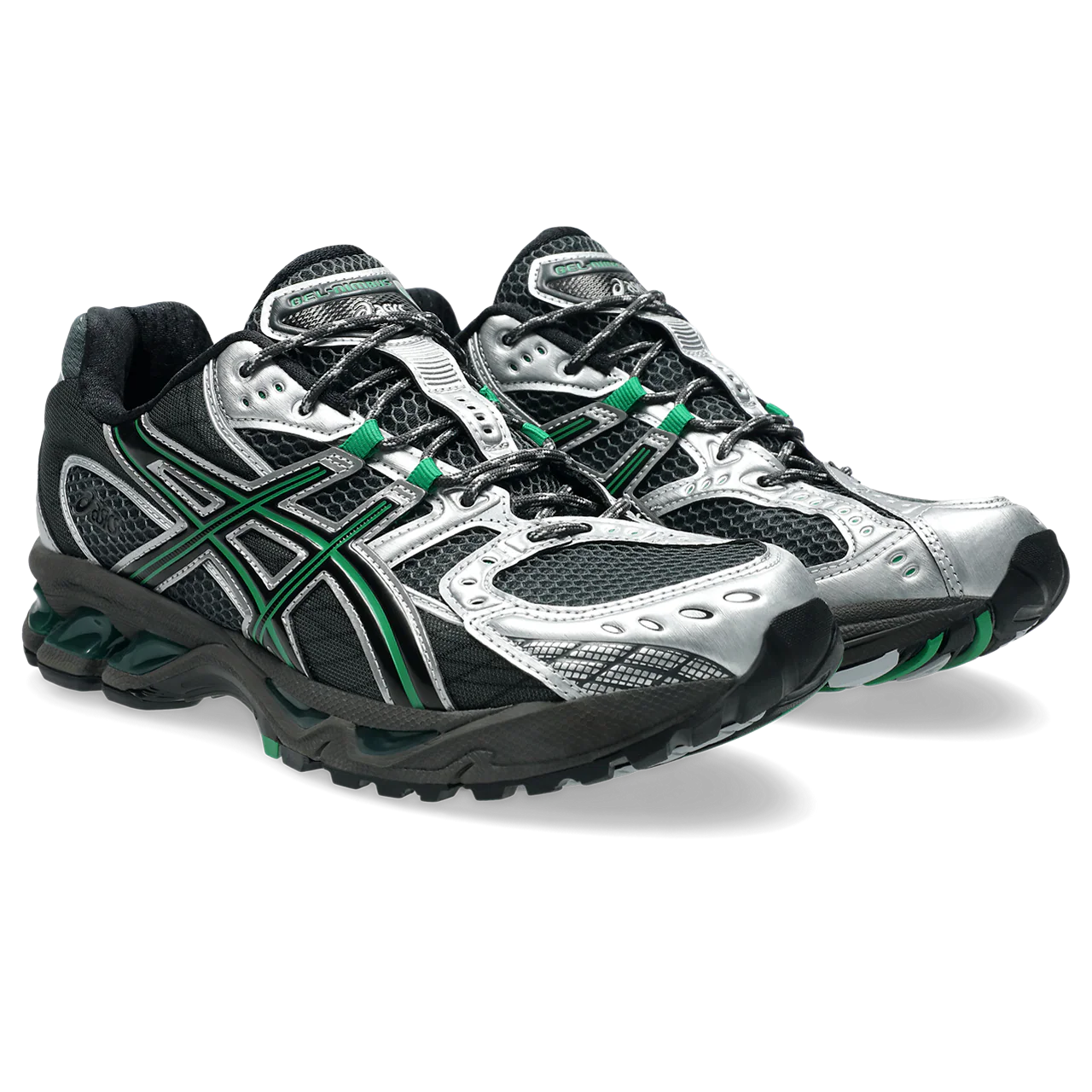 GEL-NIMBUS 10.1 - OBSIDIAN GREY / GREEN BASIL - Image 2