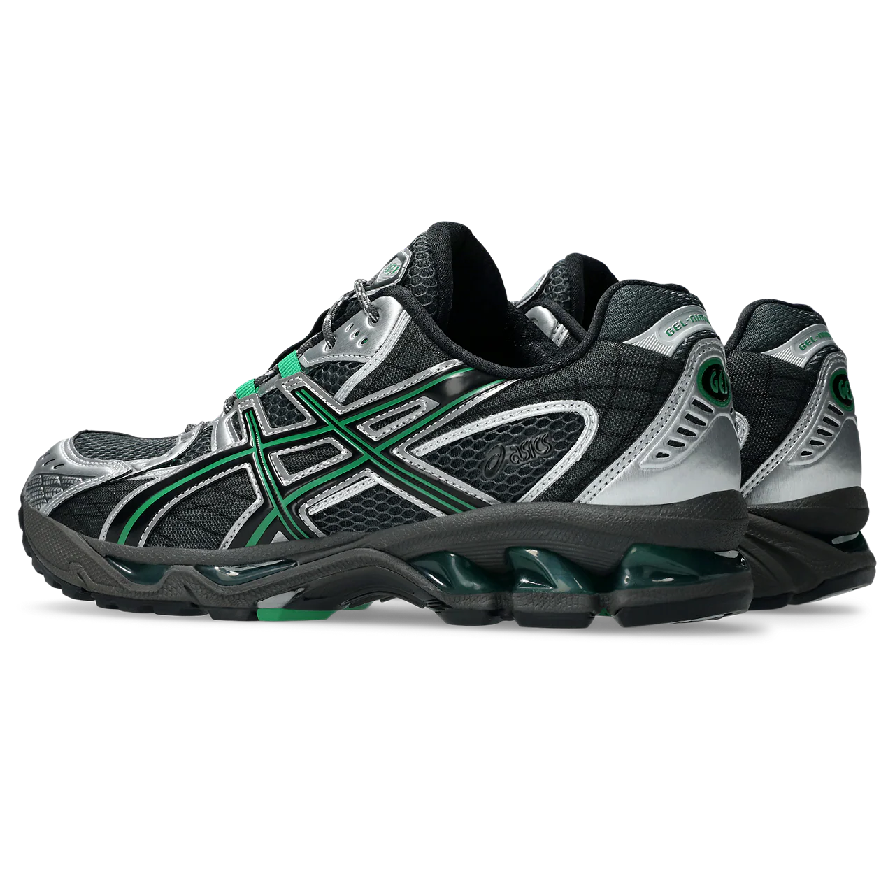 GEL-NIMBUS 10.1 - OBSIDIAN GREY / GREEN BASIL - Image 3