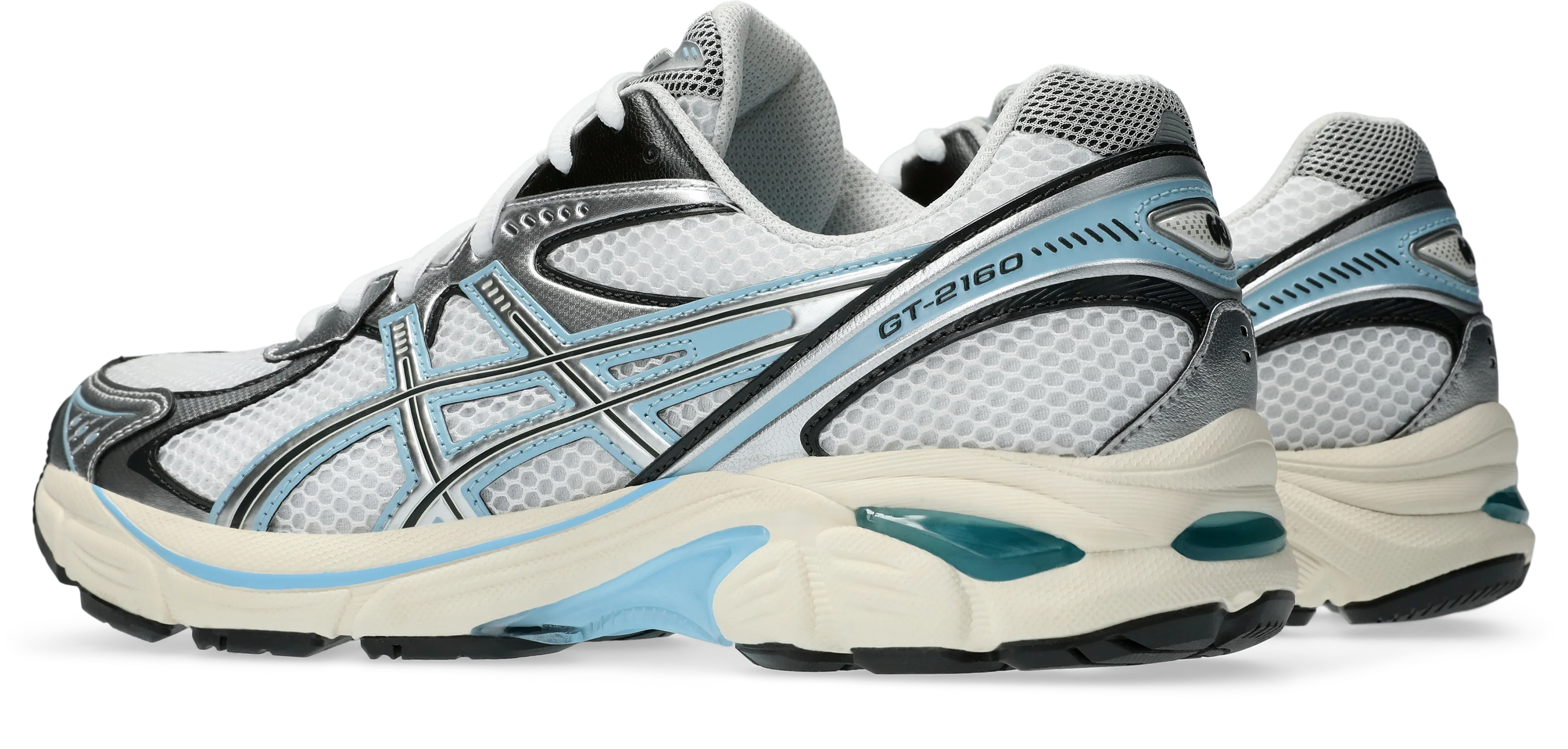 GT-2160 "WHITE / PURE SILVER" - Image 3