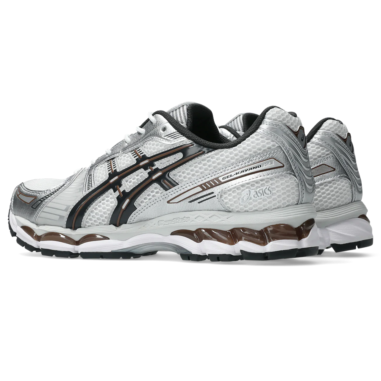 GEL-KAYANO 12.1 - WHITE / GRAPHITE GREY - Image 3