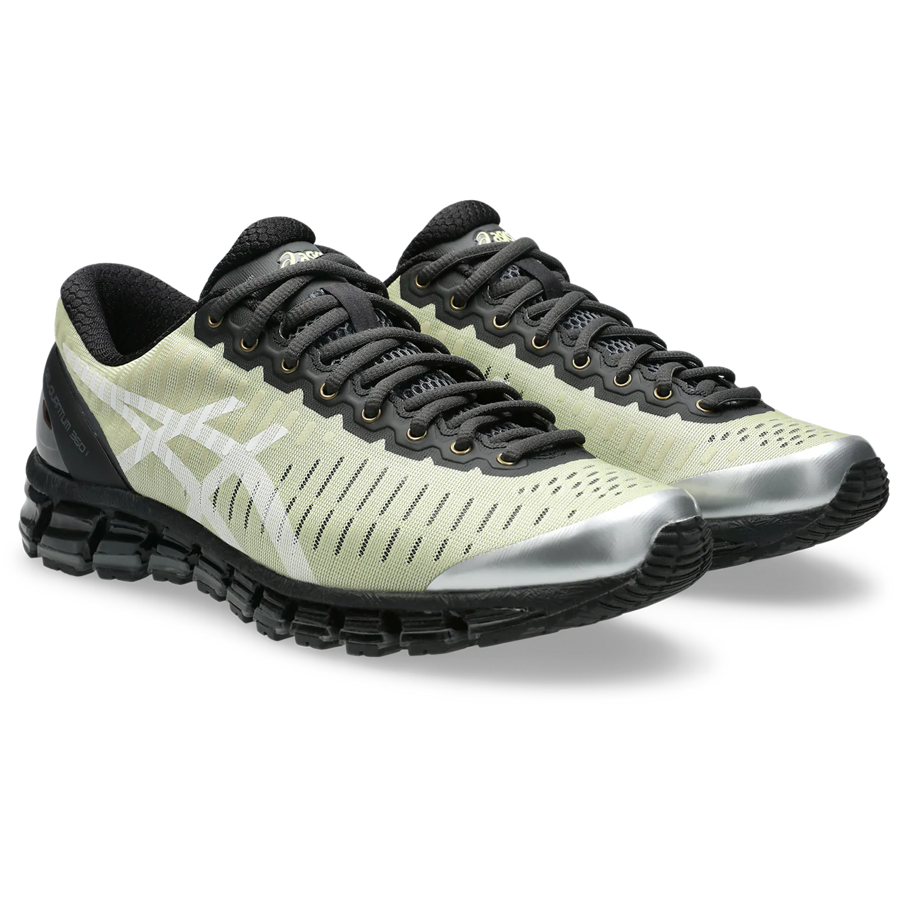 ABOVE THE CLOUDS X ASICS GEL-QUANTUM 360 I - SOFT YELLOW / BLACK - Image 3