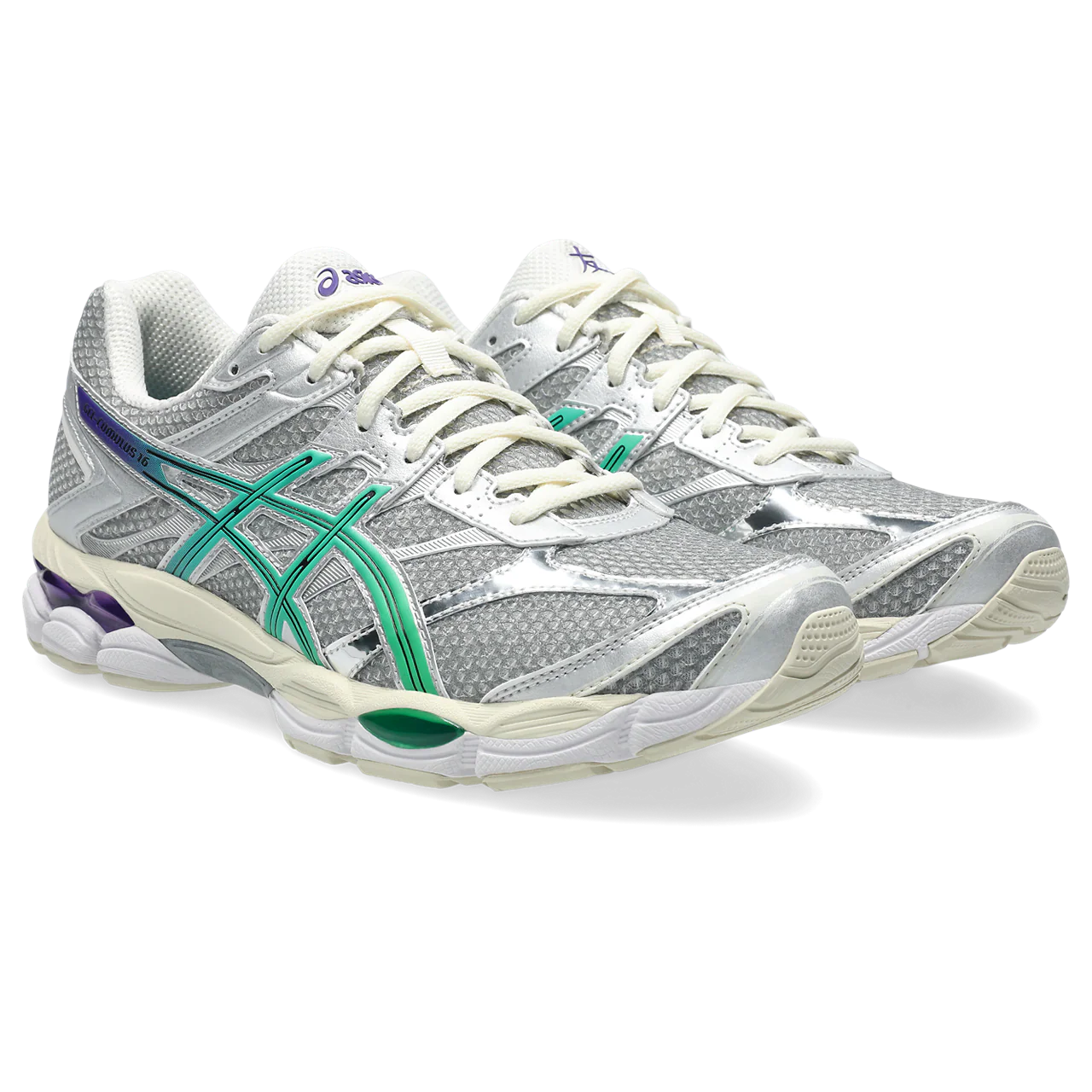 "TOMO" GEL-CUMULUS 16 - CREAM / MALACHITE GREEN - Image 2