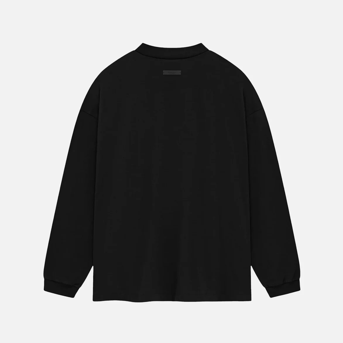 ESSENTIALS HEAVY LONGSLEEVE TEE - BLACK - Image 2