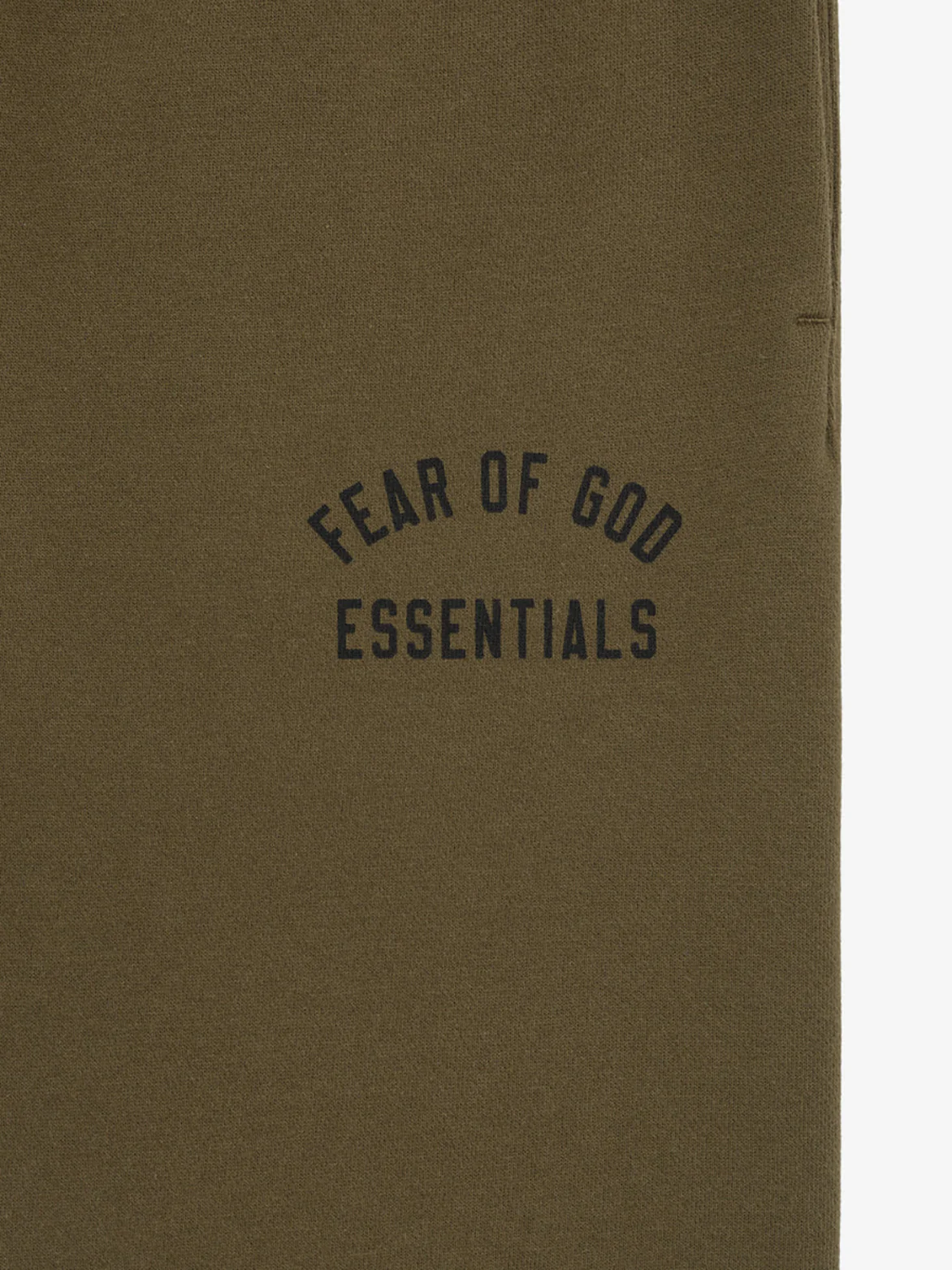 ESSENTIALS FLEECE ESSENTIAL SWEATPANT - OLIVE - Image 4