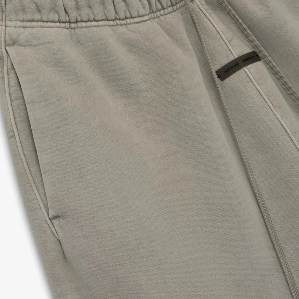 HEAVY FLEECE FLARE SWEATPANT - SMOKE GREY - Image 3