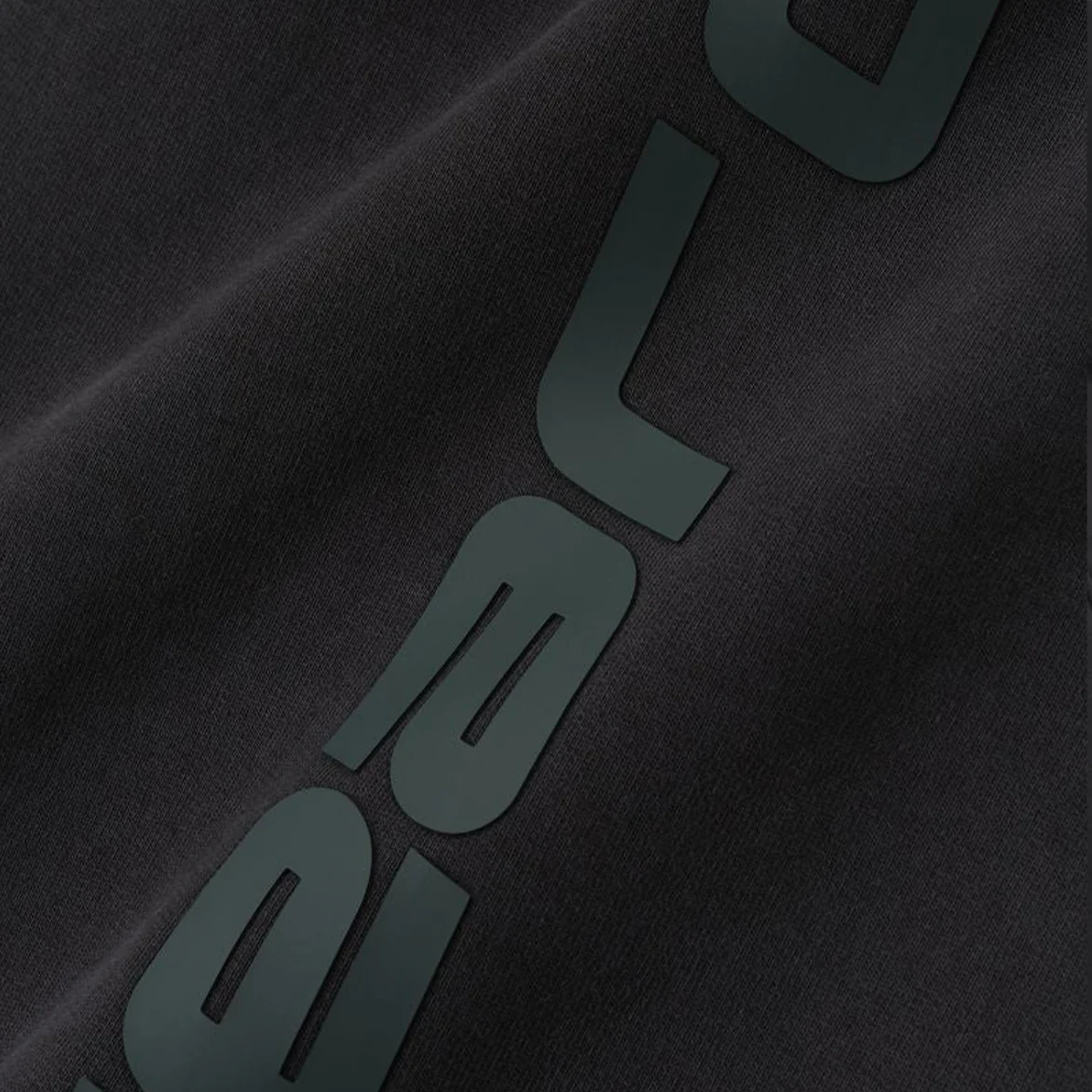 HEAVY FLEECE FLARE SWEATPANT - VINTAGE BLACK - Image 4