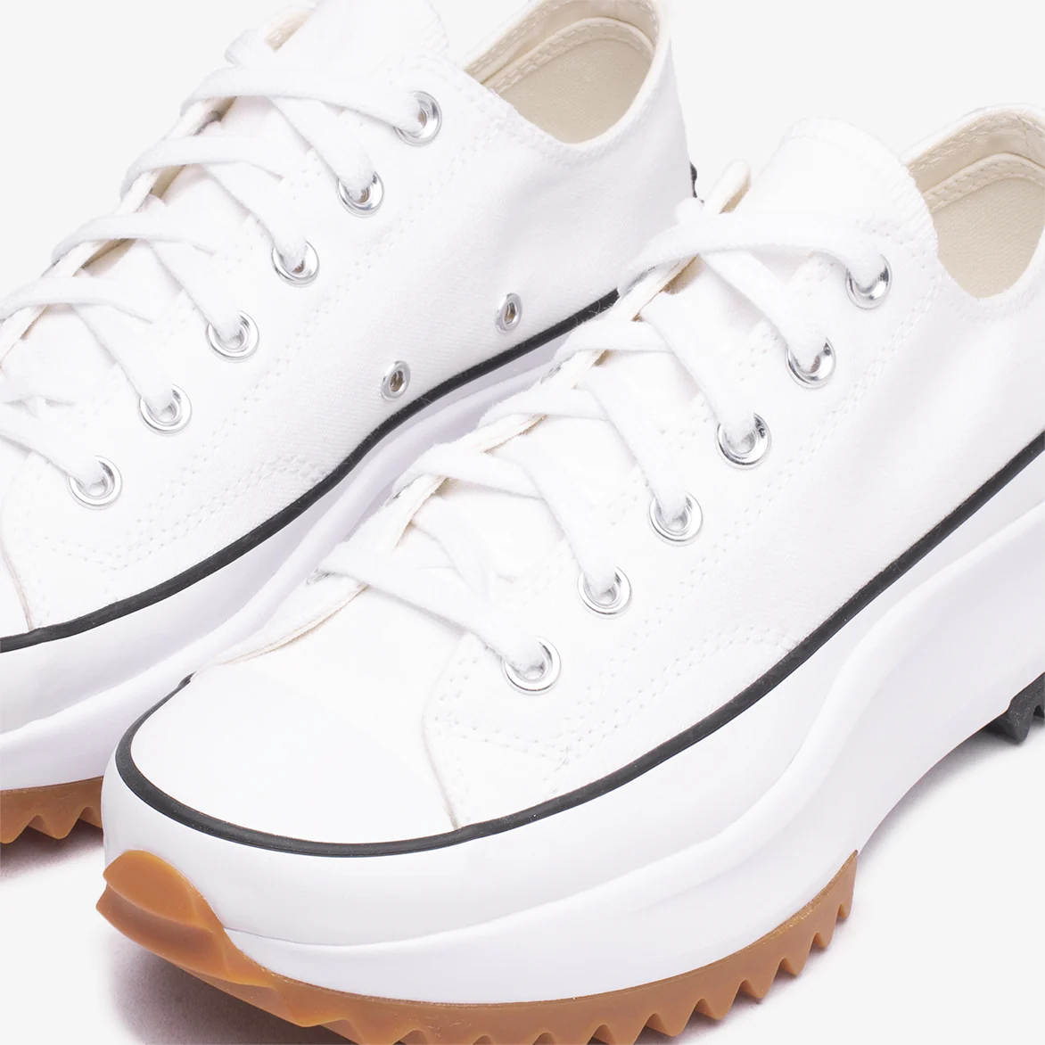 RUN STAR HIKE OX - WHITE / BLACK - Image 5