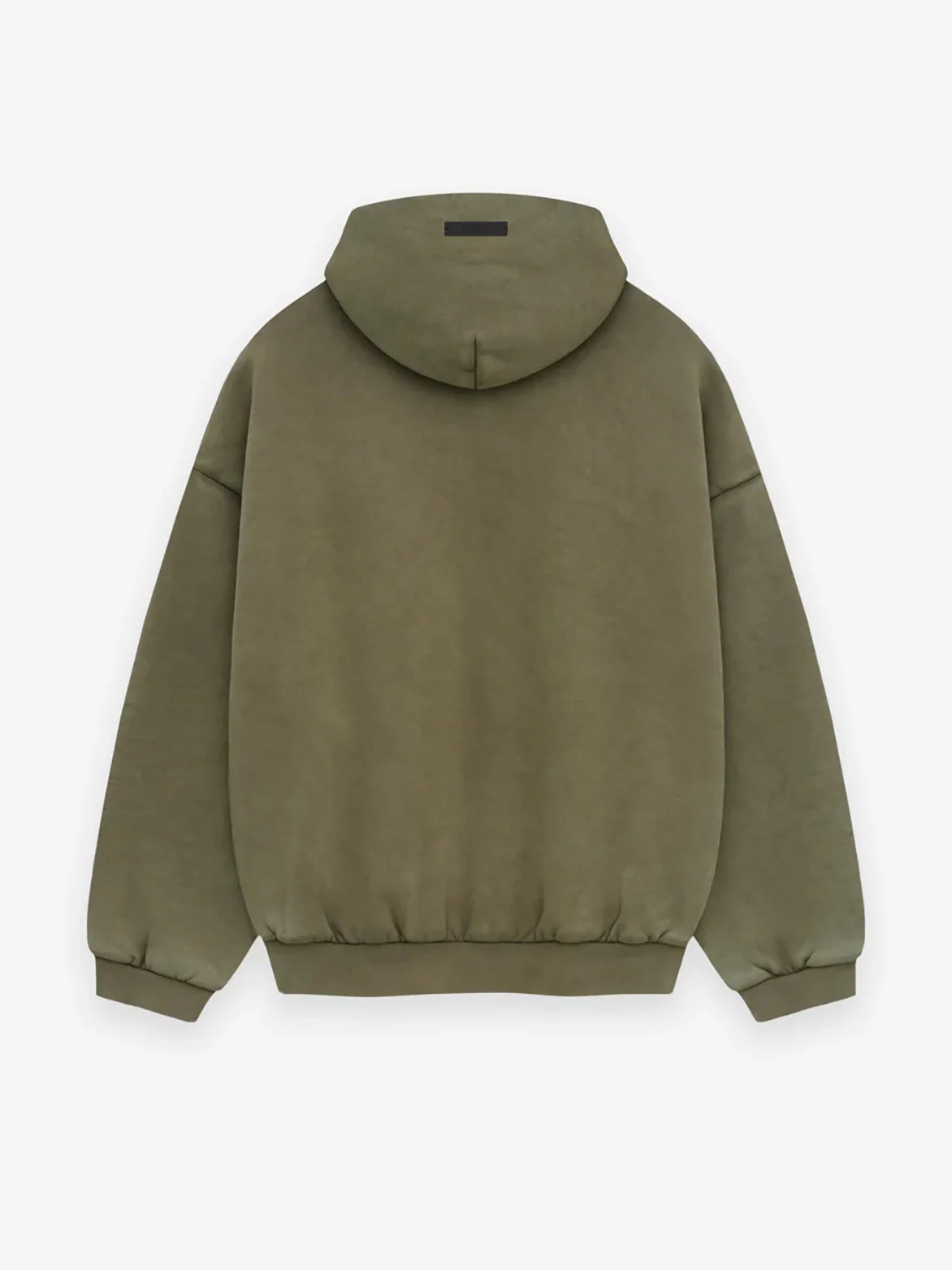 ESSENTIALS HEAVY FLEECE HOODIE - MILITARY - Image 2