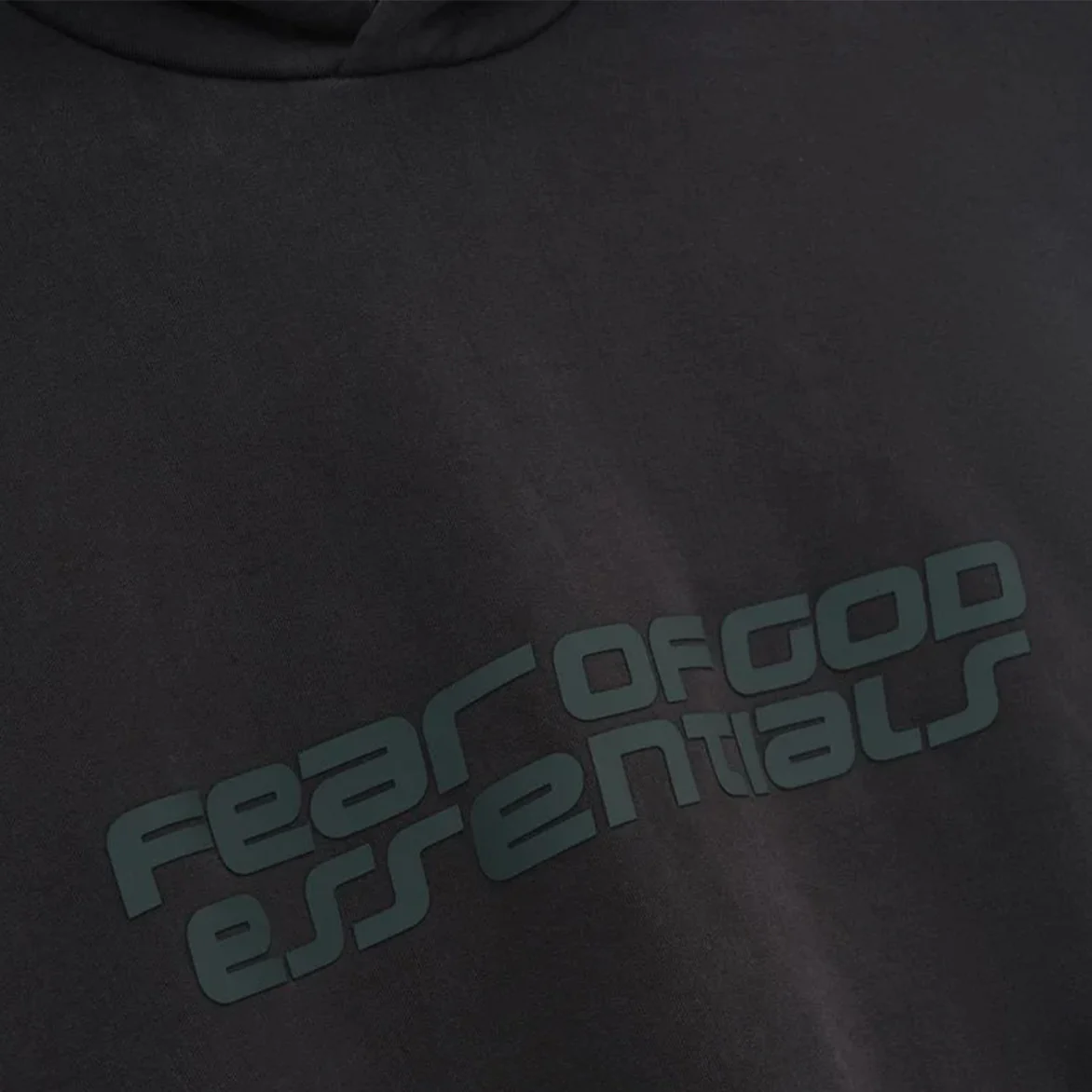 HEAVY FLEECE 90S HOODIE - VINTAGE BLACK - Image 3