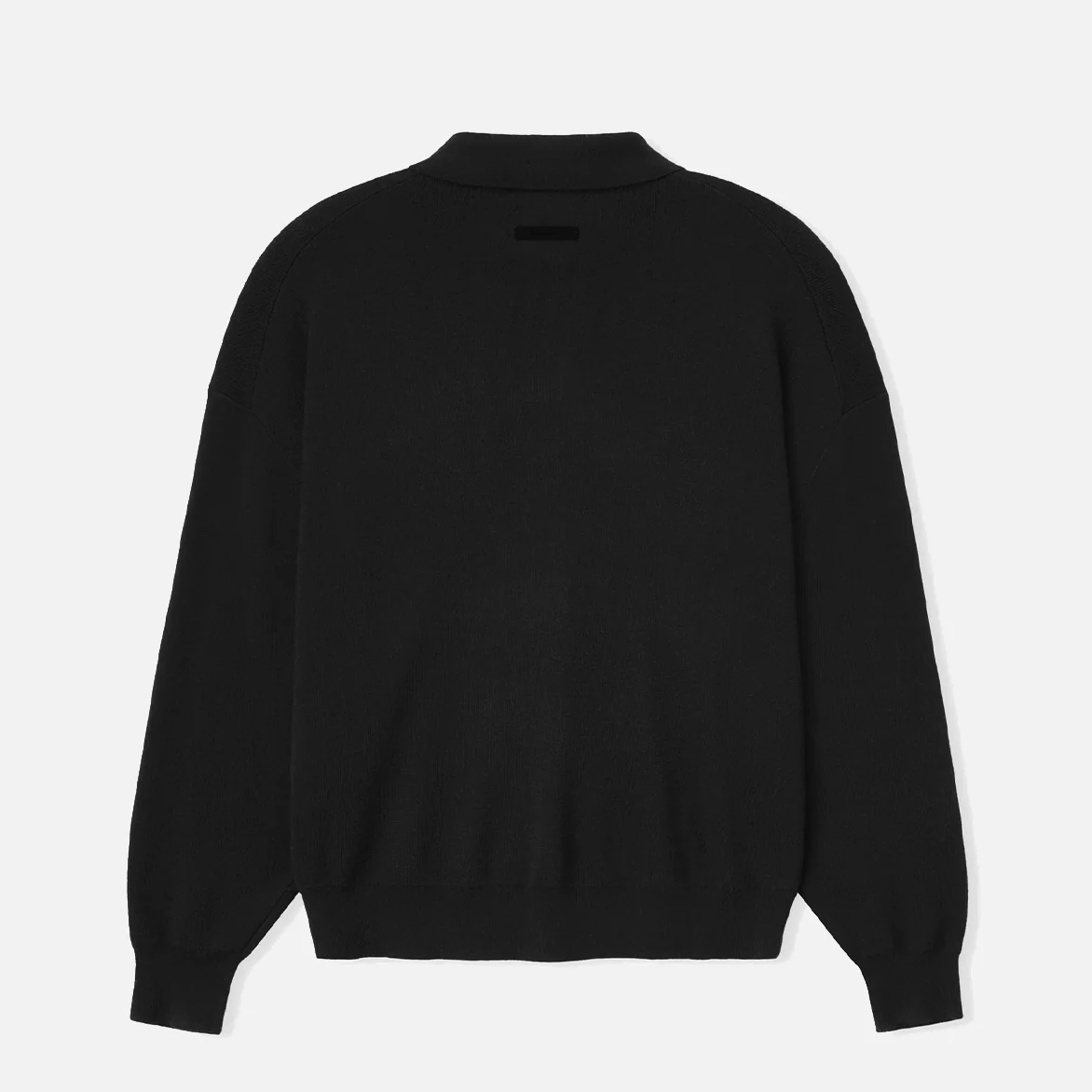 SIGNATURE 90S KNIT POLO - VINTAGE BLACK - Image 2