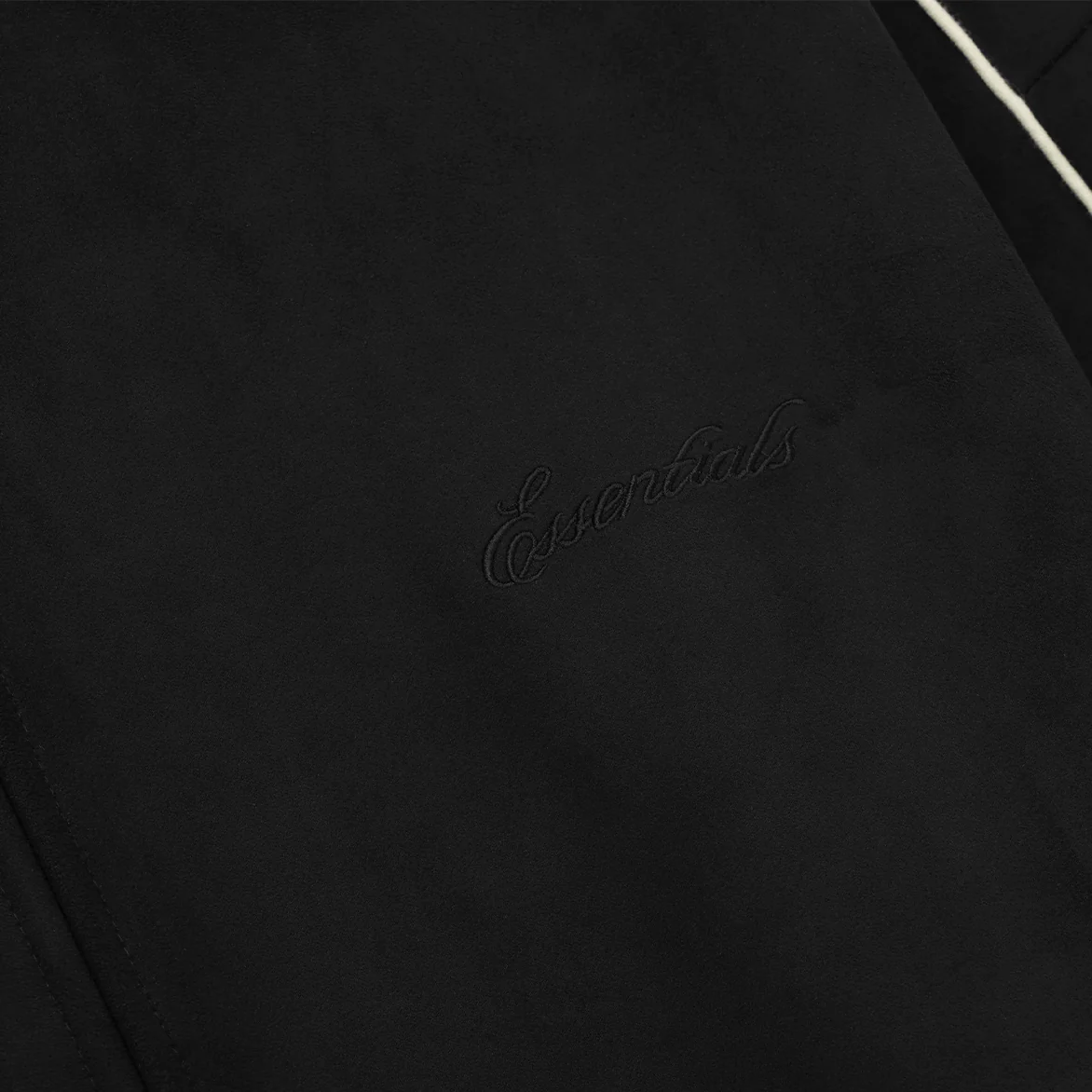 SIGNATURE MODERN TRACK JACKET W/ PIPING - VINTAGE BLACK - Image 3