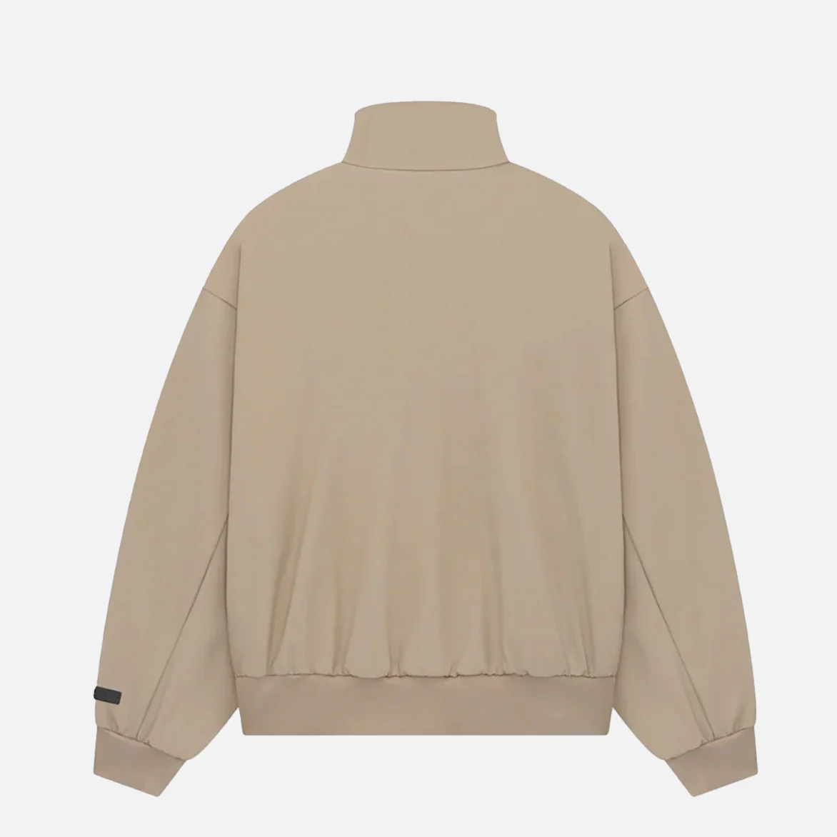 ESSENTIALS BONDED NYLON BOMBER JACKET - DESERT SAND - Image 2
