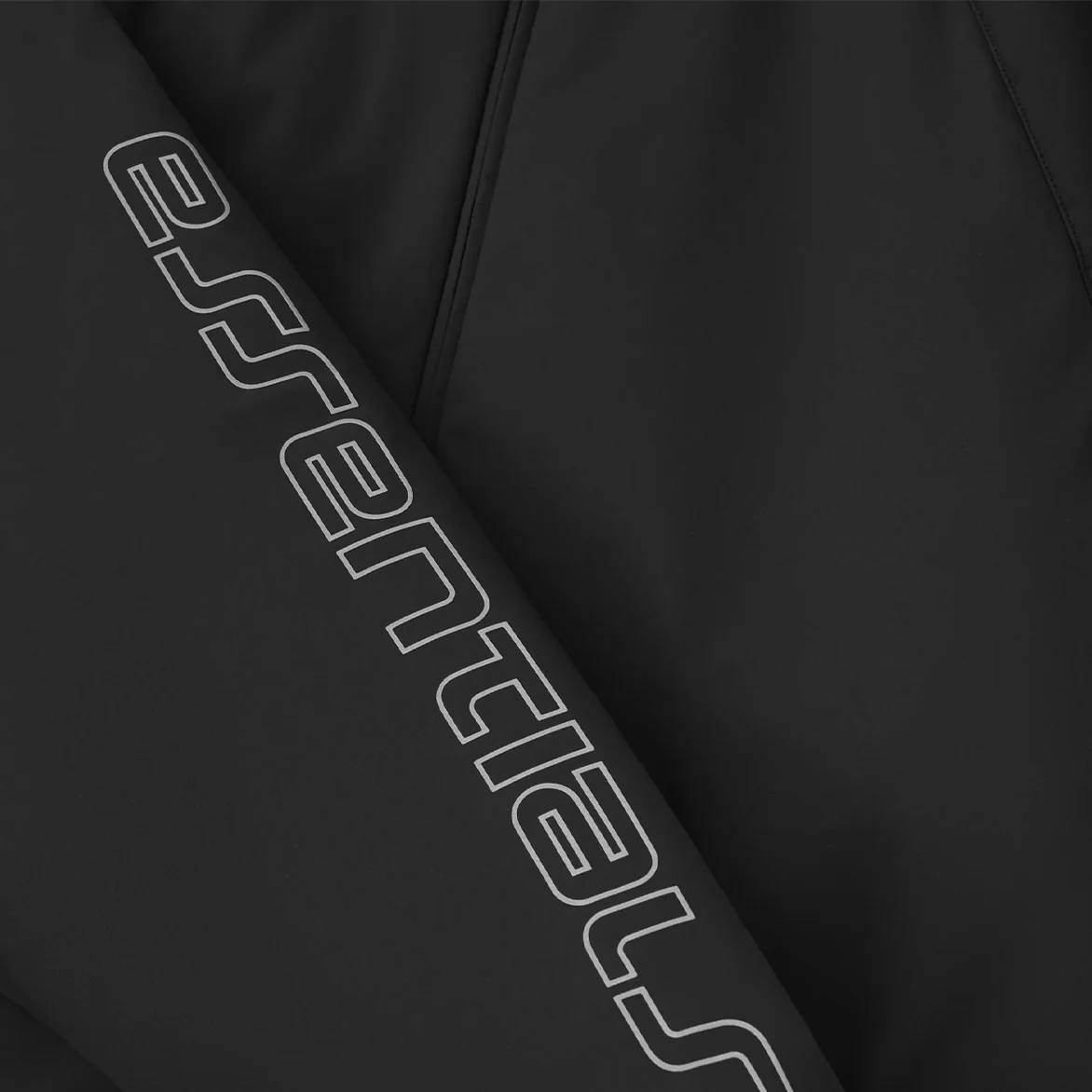 TECH NYLON HALF ZIP ANORAK - VINTAGE BLACK - Image 3