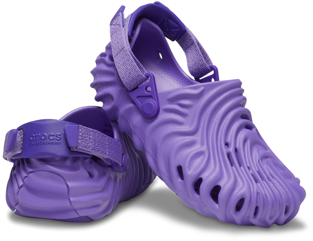 SALEHE BEMBURY X CROCS POLLEX CLOG (PS) "DEWBERRY" - Image 2