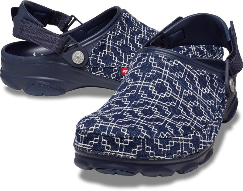 LEVI'S X CROCS ALL TERRAIN CLOG "NAVY" - Image 6