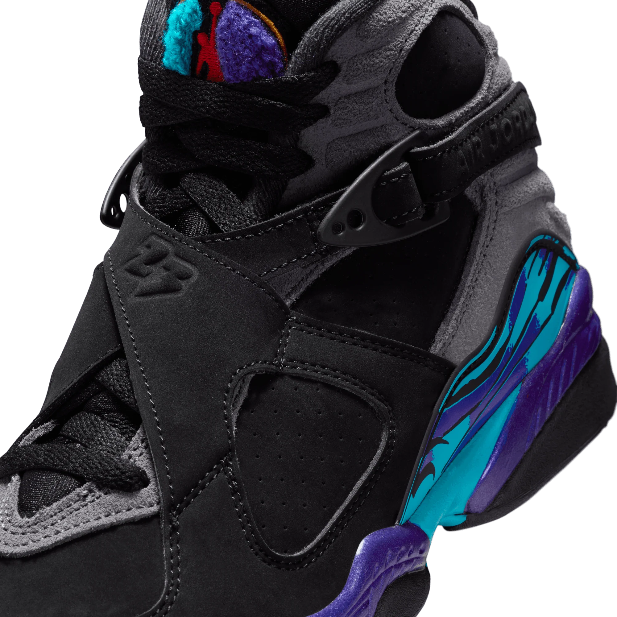 AIR JORDAN 8 RETRO (GS) "AQUA" - Image 7