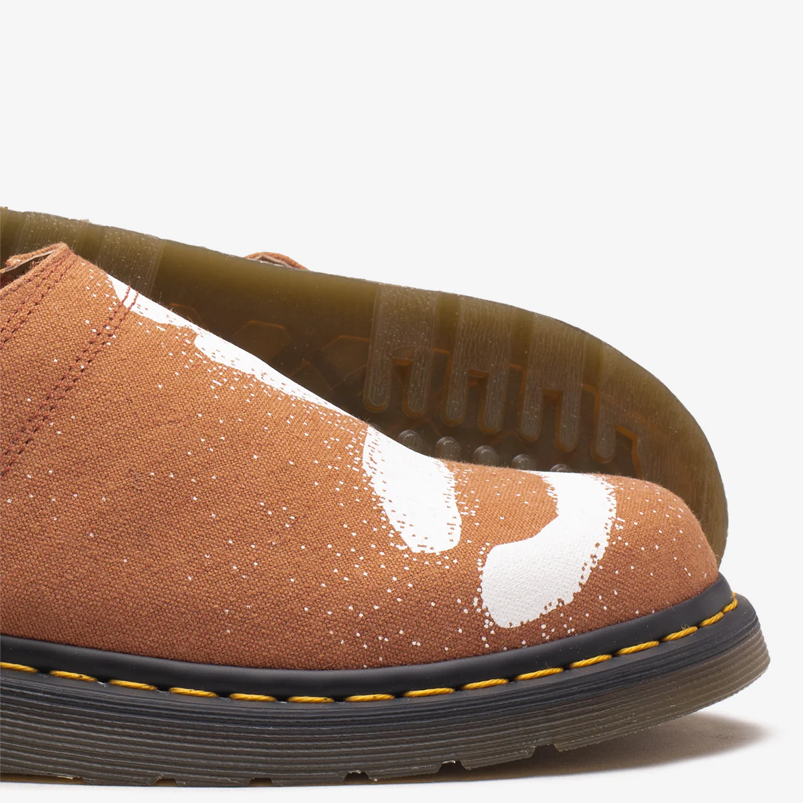 ISHAM HEMP CANVAS (ARCHIVE FLORAL) - DARK TAN - Image 4