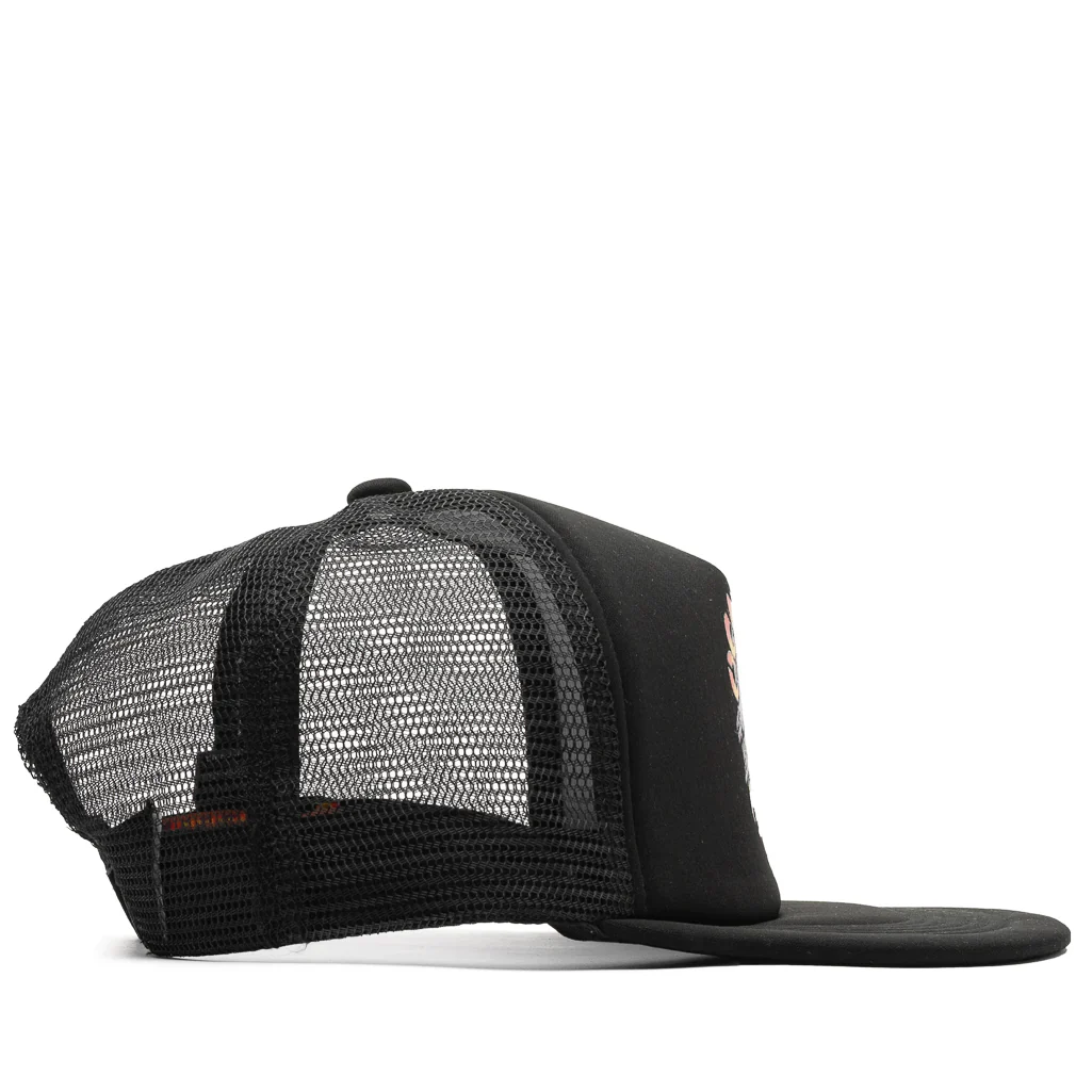 HENDRIX KISS THE SKY TRUCKER HAT - BLACK - Image 2
