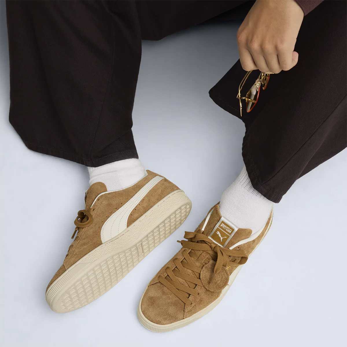 PUMA X CHARLES F. STEAD SUEDE V "HONEY BUTTER" - Image 7