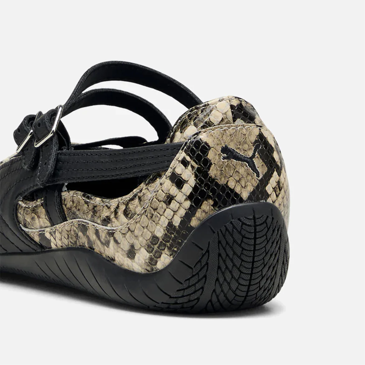WMNS SPEEDCAT BALLET SNAKE PRINT - PUMA BLACK / VAPOR GREY - Image 4