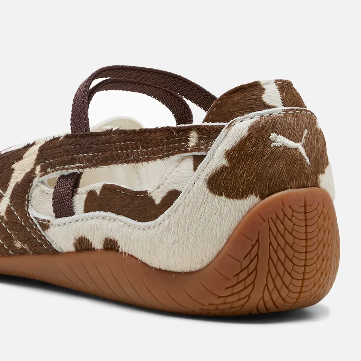 WMNS SPEEDCAT BALLET COW PRINT - CHOCOLATE BROWN / WARM WHITE - Image 3