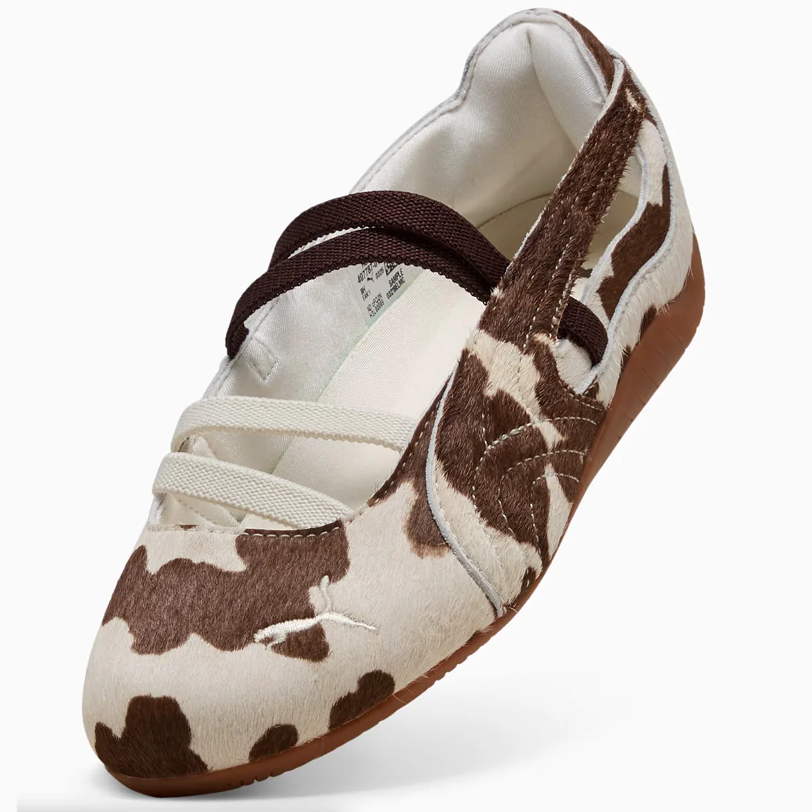 WMNS SPEEDCAT BALLET COW PRINT - CHOCOLATE BROWN / WARM WHITE - Image 5