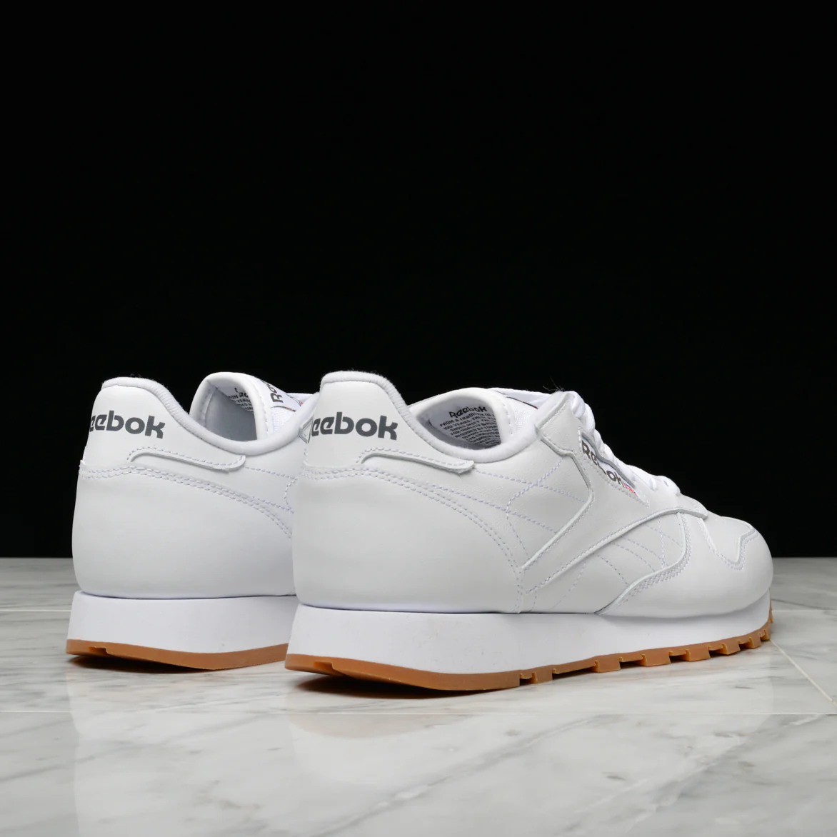 CLASSIC LEATHER - WHITE / GUM - Image 3