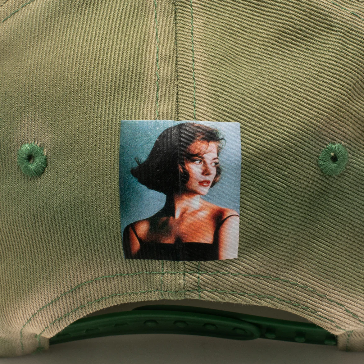 SAINT NATALIE WOOD HAT - GREEN - Image 3