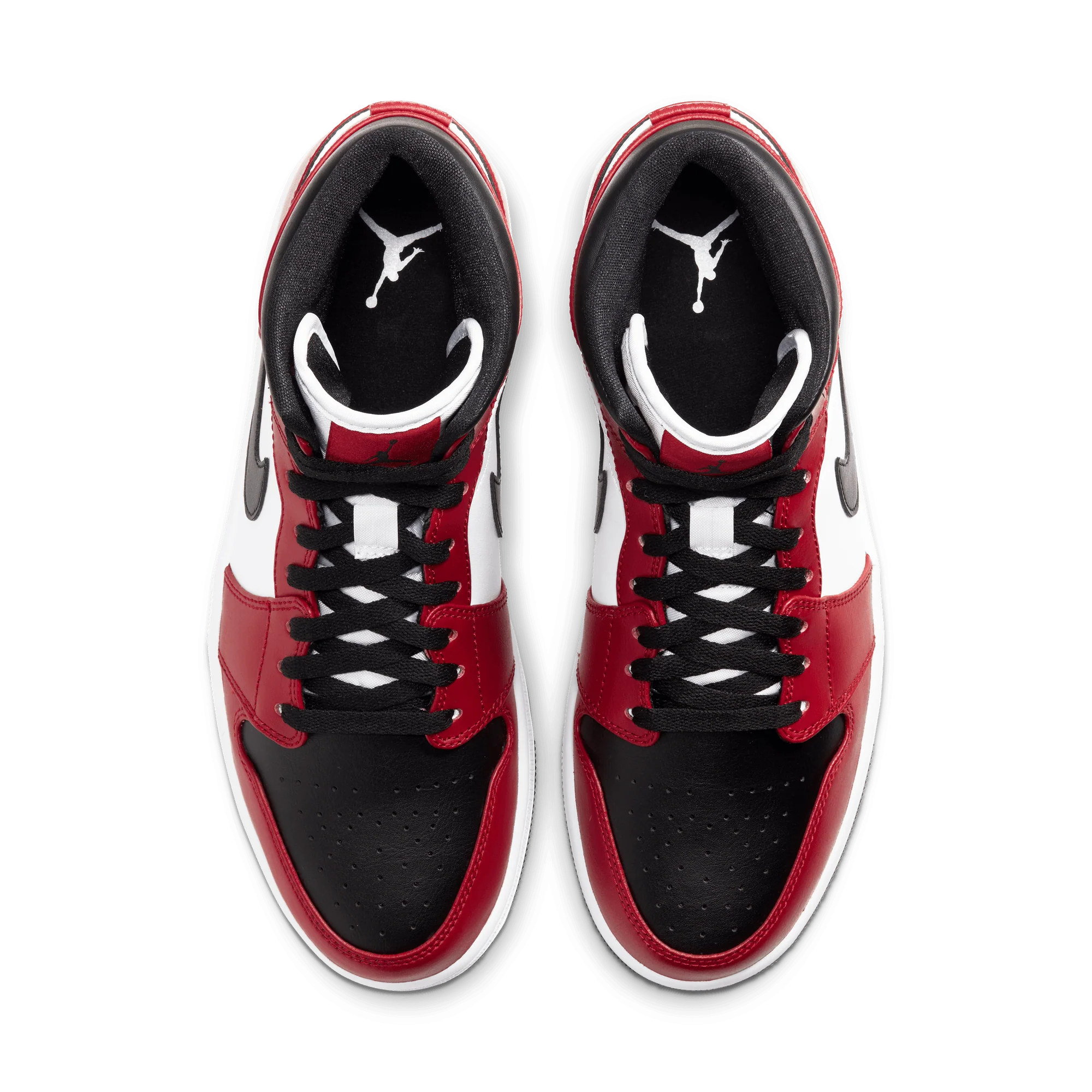 AIR JORDAN 1 MID "CHICAGO BLACK TOE" - Image 5