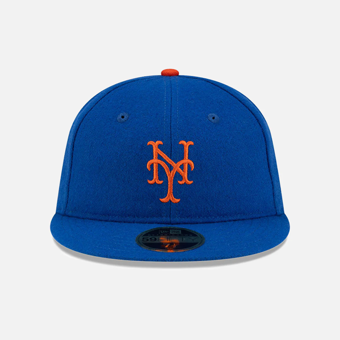 FOG X MLB 59FIFTY WOOL RETRO CROWN FITTED CAP - METS