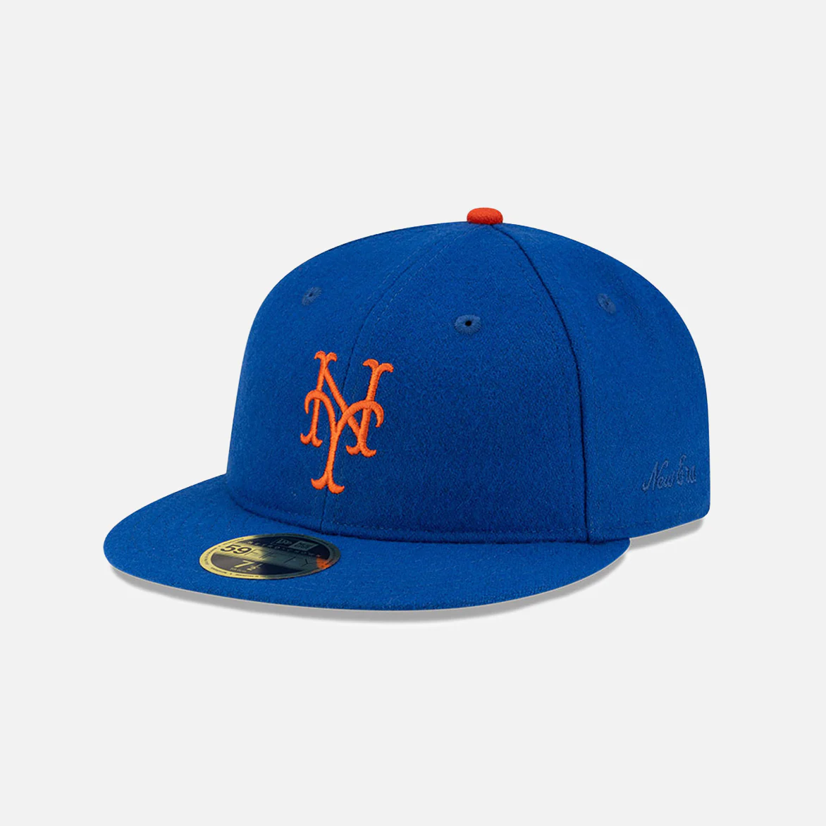 FOG X MLB 59FIFTY WOOL RETRO CROWN FITTED CAP - METS - Image 2