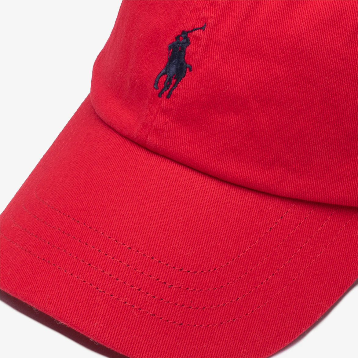 POLO CHINO CAP - RED / NAVY - Image 3