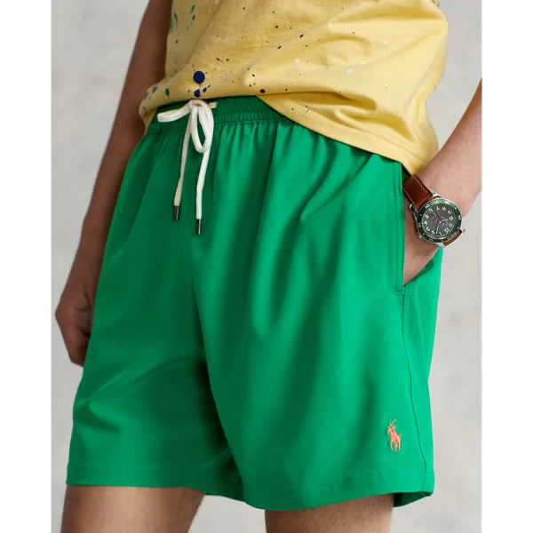 TRAVELER SWIM TRUNK - CRUISE GREEN - Image 4