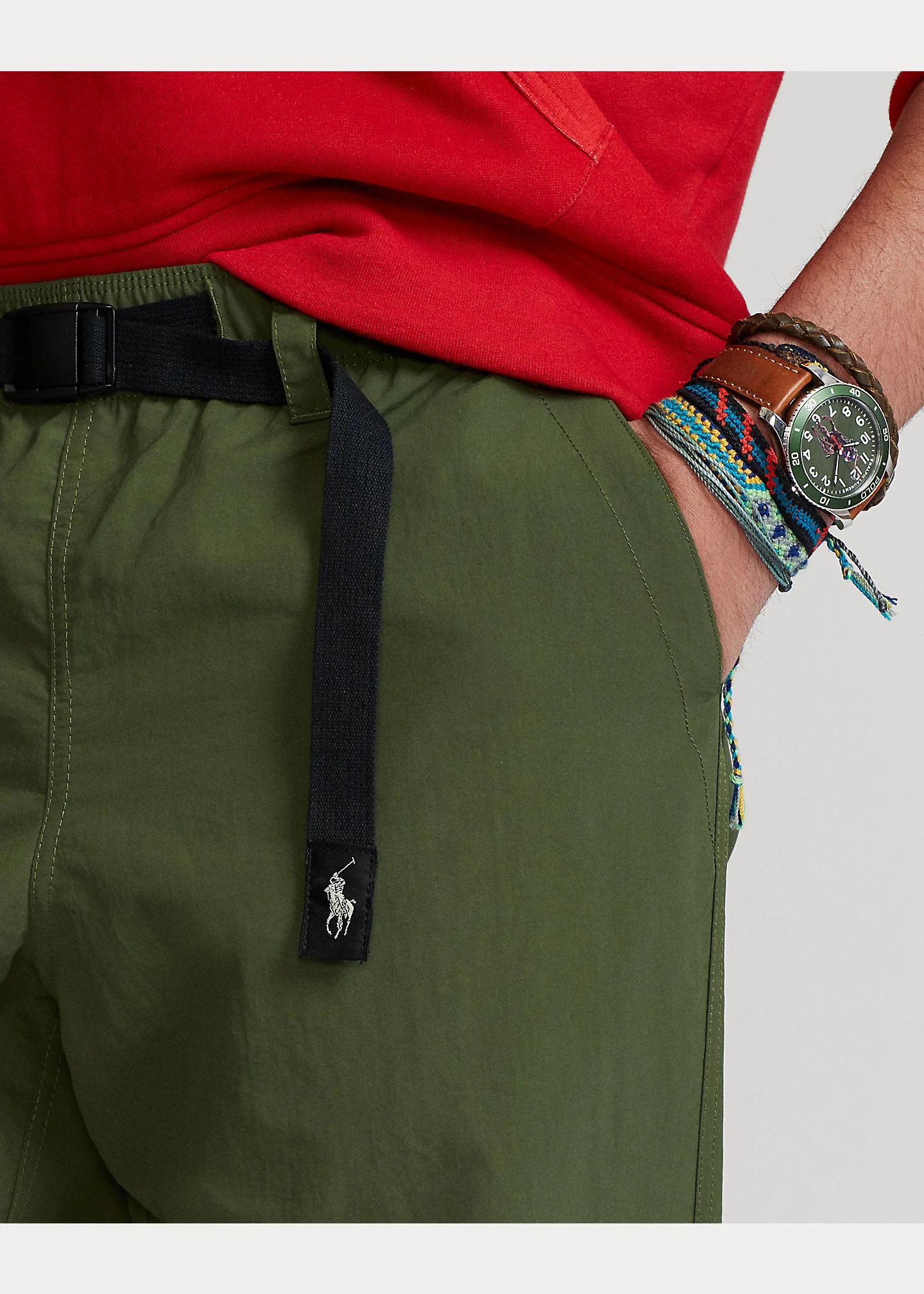 NYLON CLIMBING PANT - ARMY - Image 5