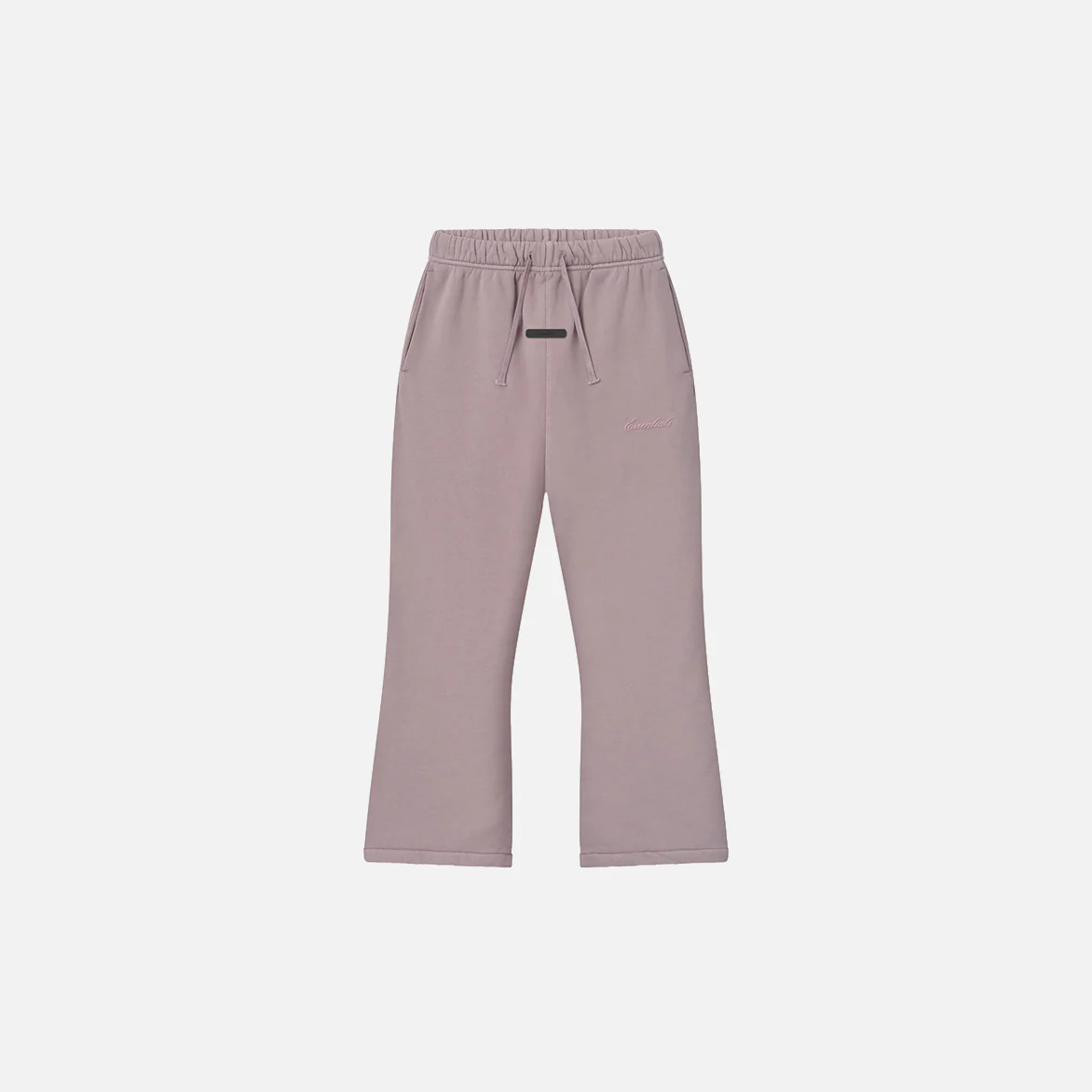 KIDS CAMPUS FLARE SWEATPANT - FADED MAUVE