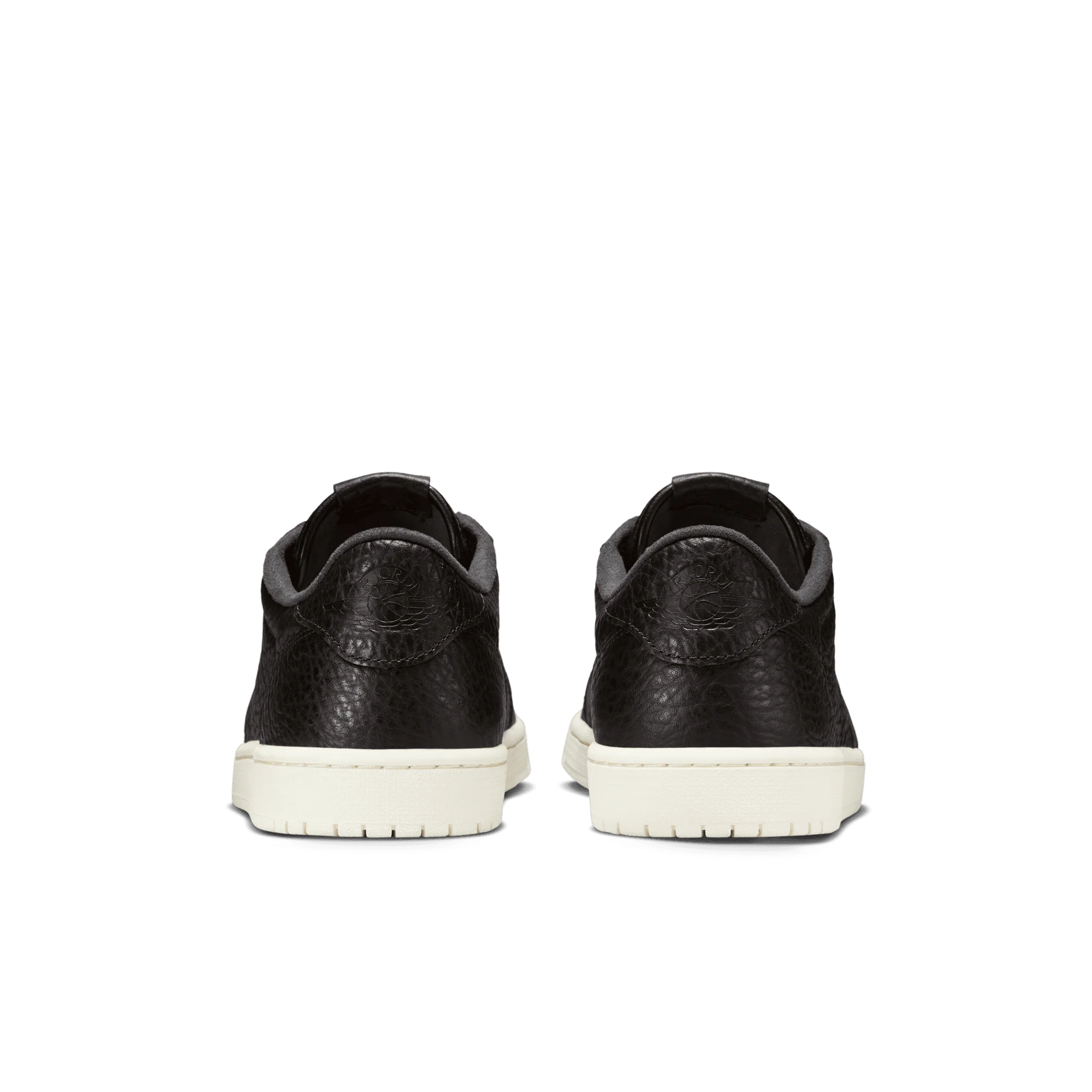 AIR JORDAN 1 RETRO LOW "NO SWOOSH" - BLACK - Image 4