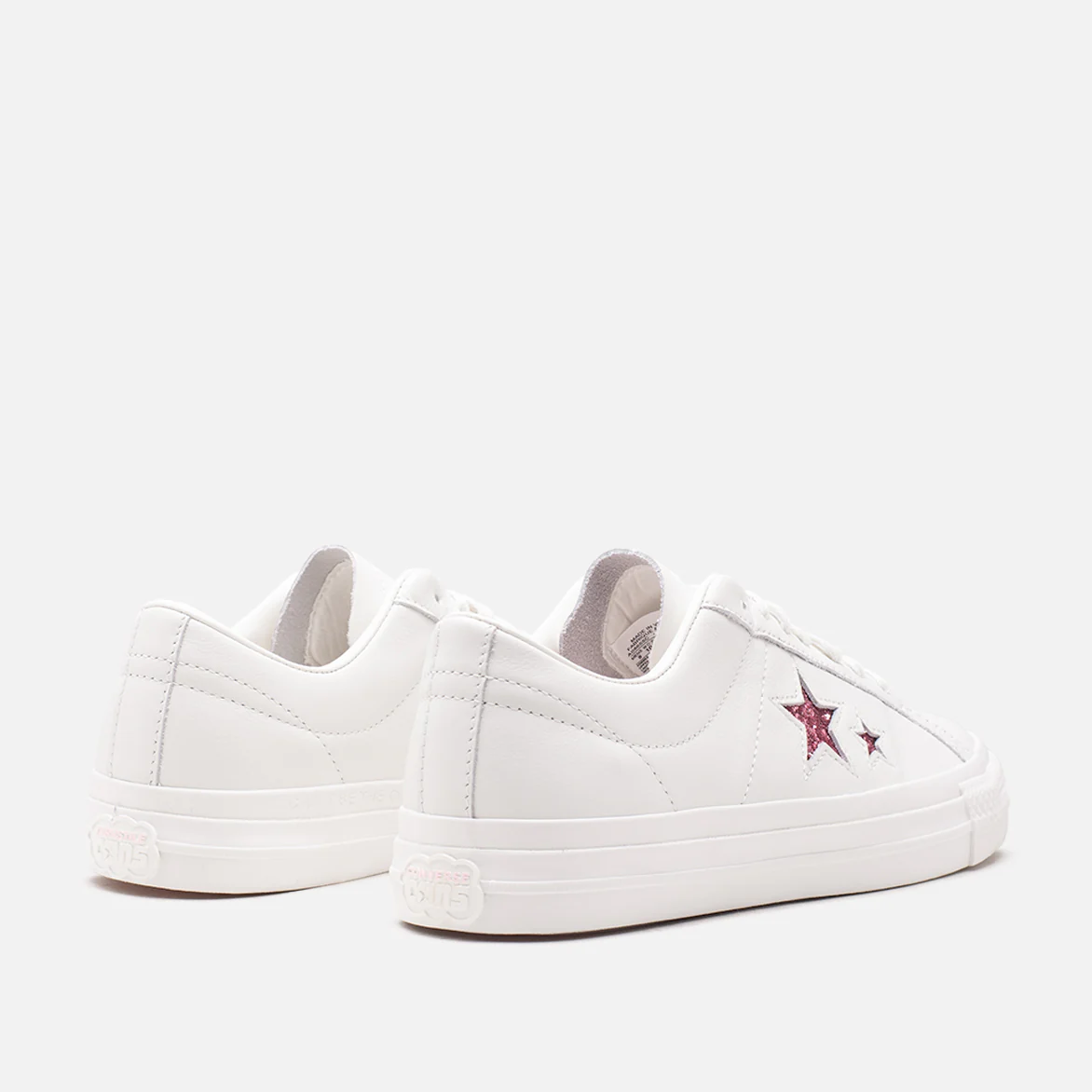 TURNSTILE X CONVERSE ONE STAR PRO OX - WHITE / PINK - Image 3