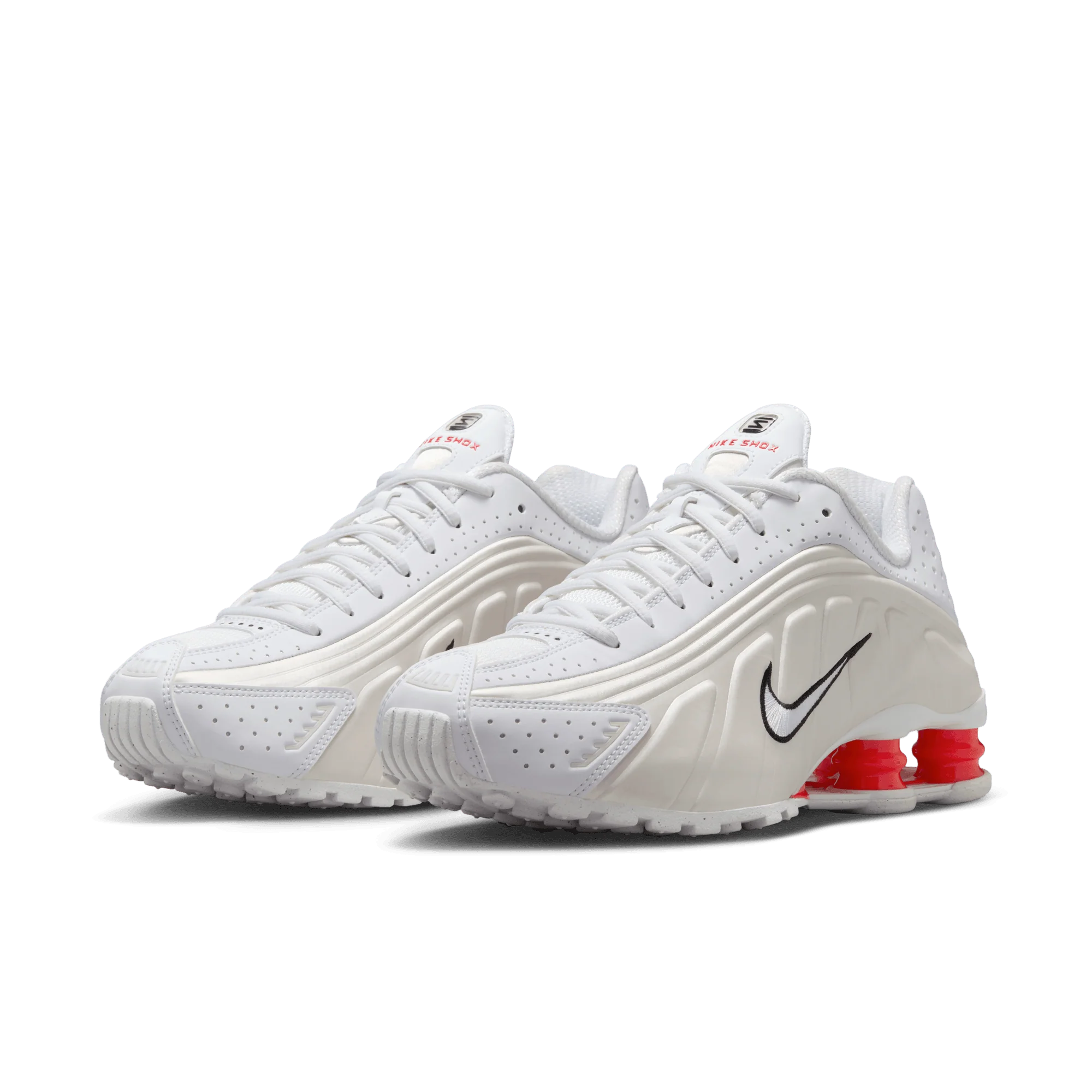 WMNS SHOX R4 - WHITE / PHANTOM / PICANTE RED - Image 2